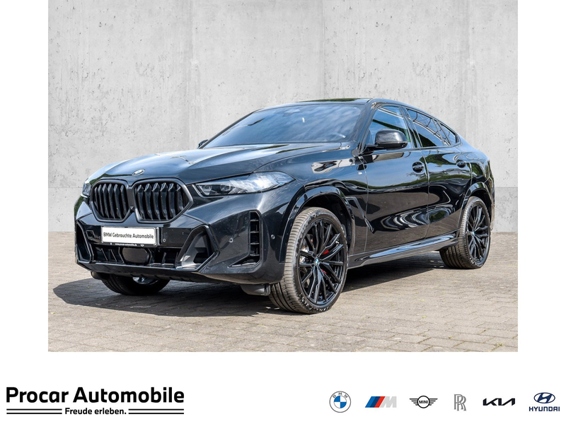 BMW X6 xDrive30d M Sport HUD PANO RFK NAVI LED DAB