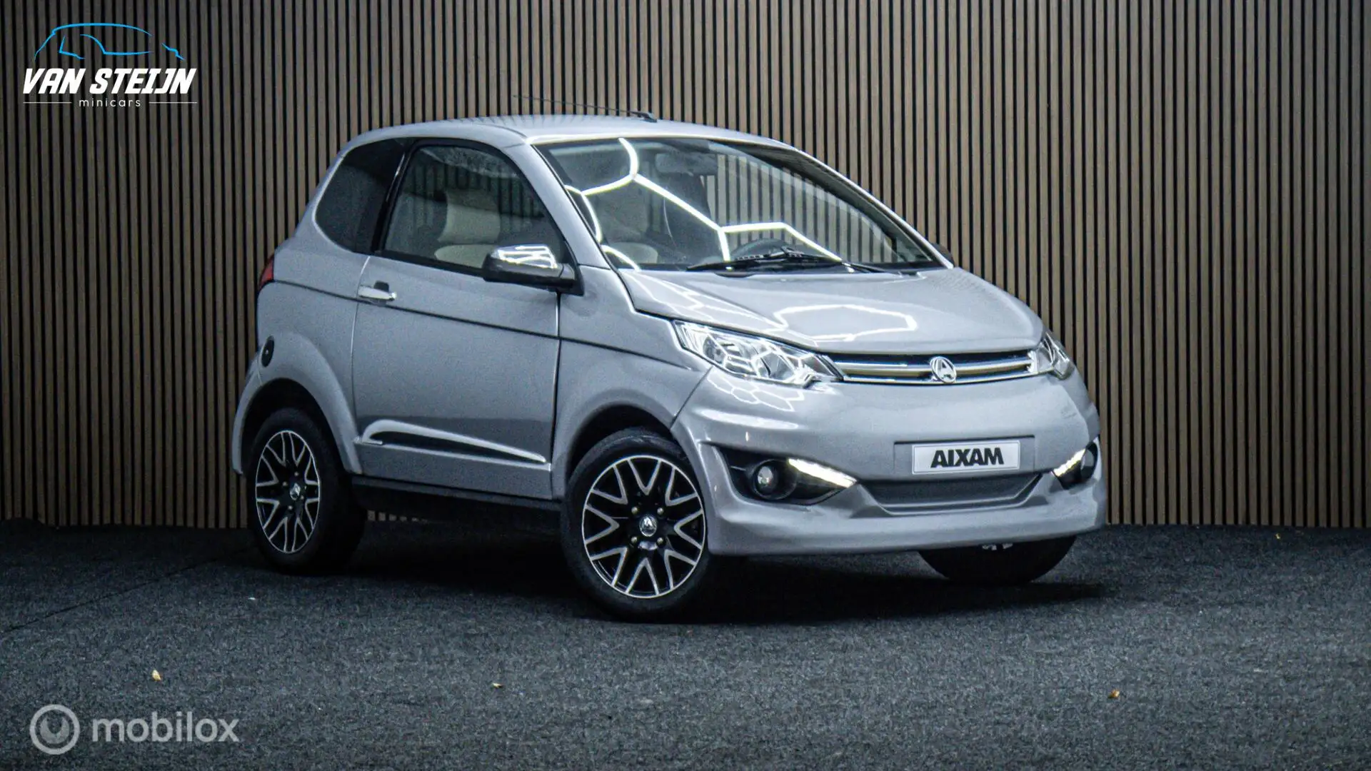 Aixam City Brommobiel Premium | Nieuwstaat | 25dkm Gris - 1