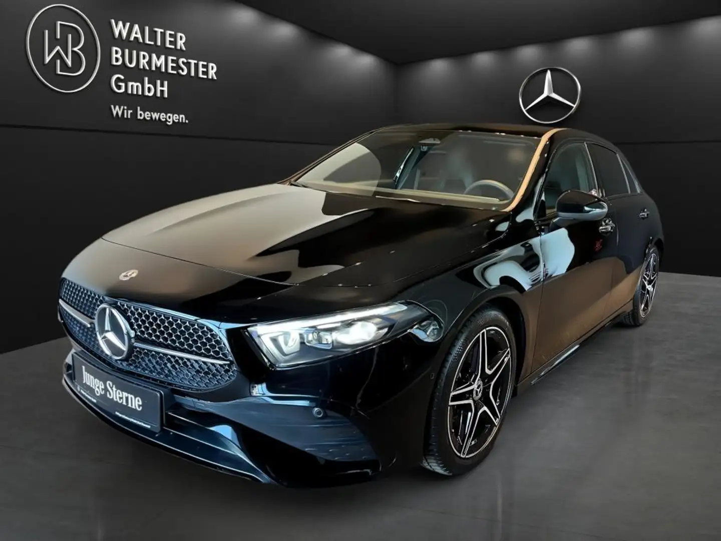 Mercedes-Benz A 200 +AMG+Sportausp.+KAMERA+Night+Ambiente+AHK Schwarz - 1