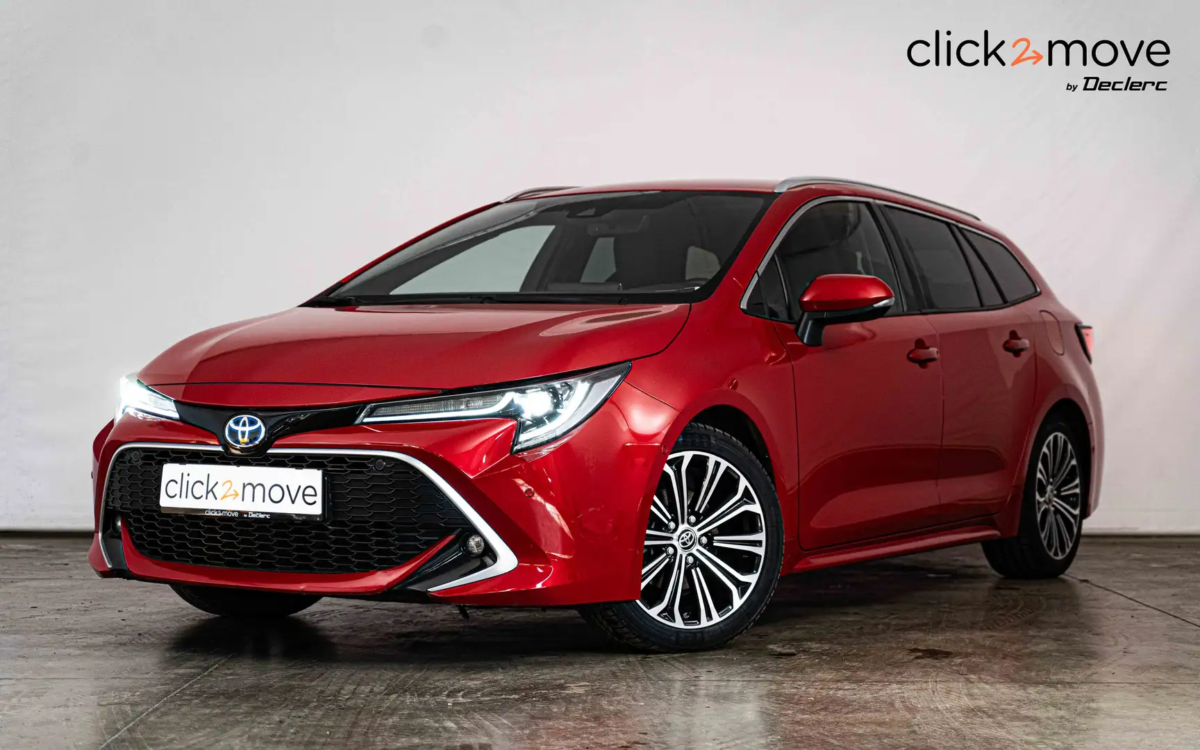 Toyota Corolla Corolla TS 1.8 Premium e-CVT + 10 ans de garantie Red - 1