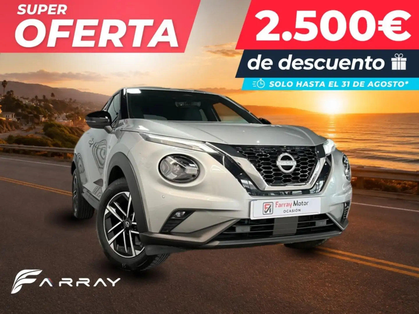 Nissan Juke 1.0 DIG-T N-Connecta 4x2 DCT 7 114 Plateado - 1