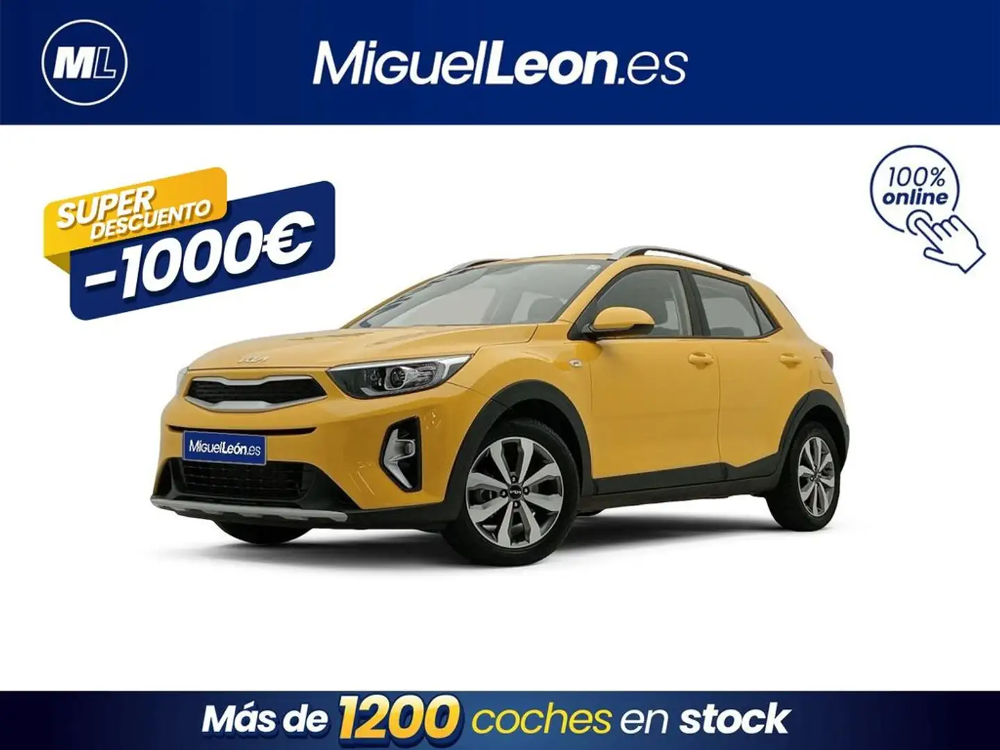 Kia Stonic 100cv 1.0 concept Amarillo - 1