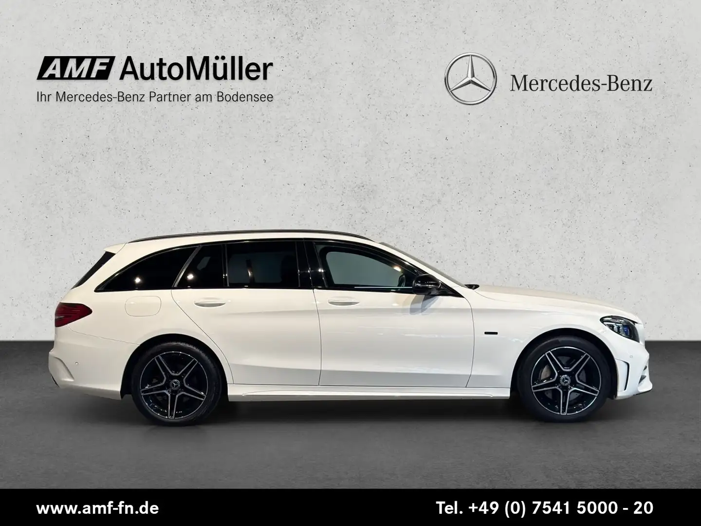 Mercedes-Benz C 300 C 300 T e AMG Line +NIGHT+AHK+MB-LED+360°+NAVI+ Blanco - 2