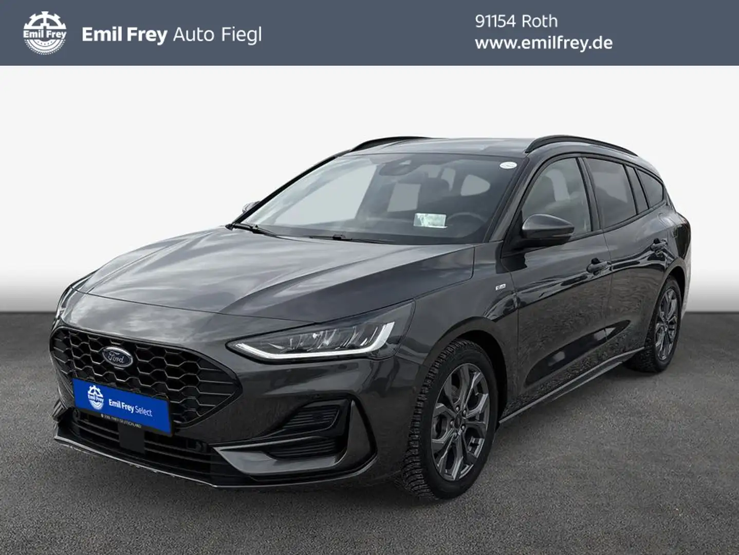 Ford Focus Turnier 1.0 EcoBoost Hybrid ST-LINE X Grau - 1