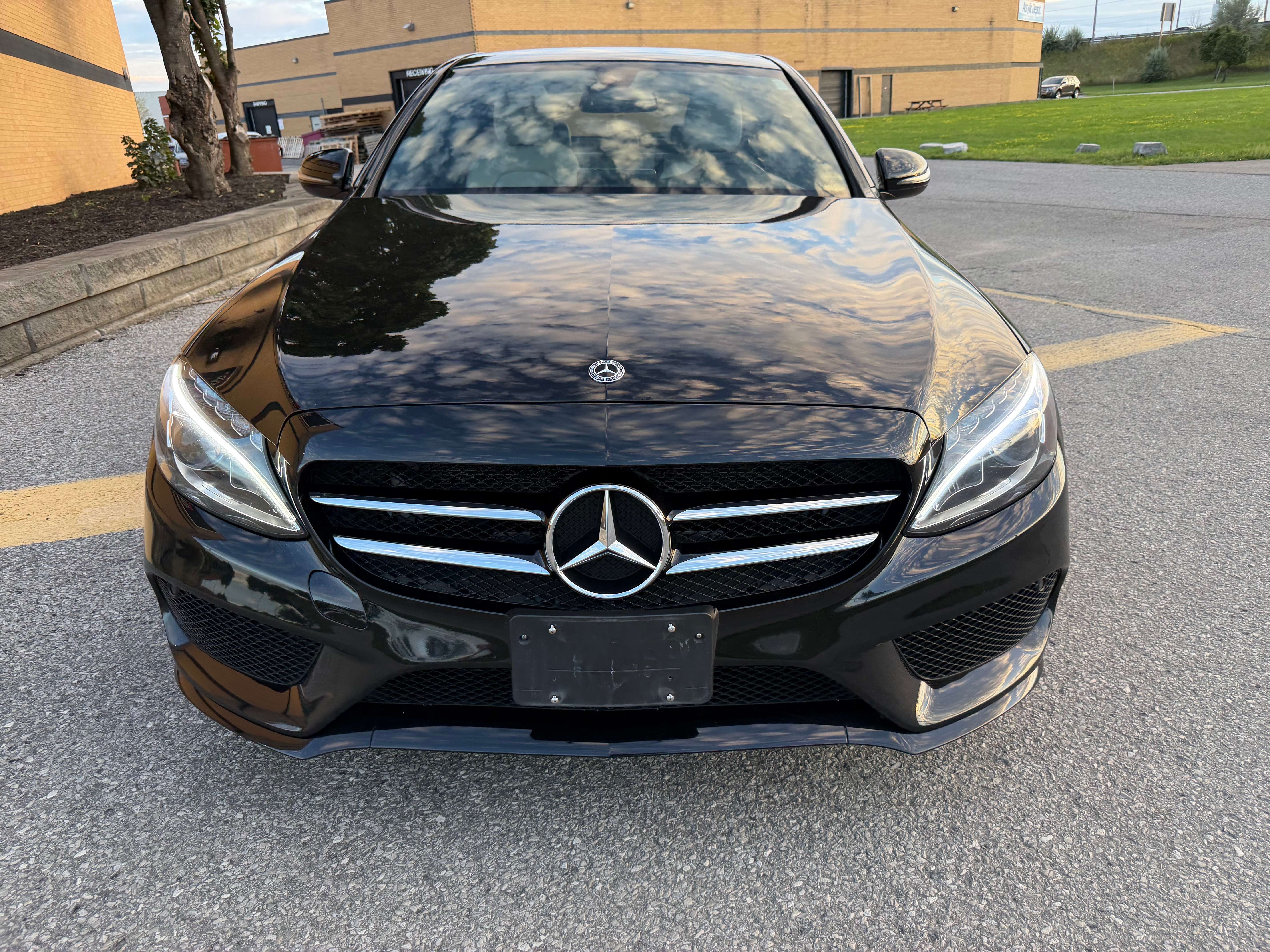 2018 Mercedes-Benz C-Class AMG NIGHT PKG, PANO ROOF, AWD, CERTIFIED, 68,000 K — снимка 1
