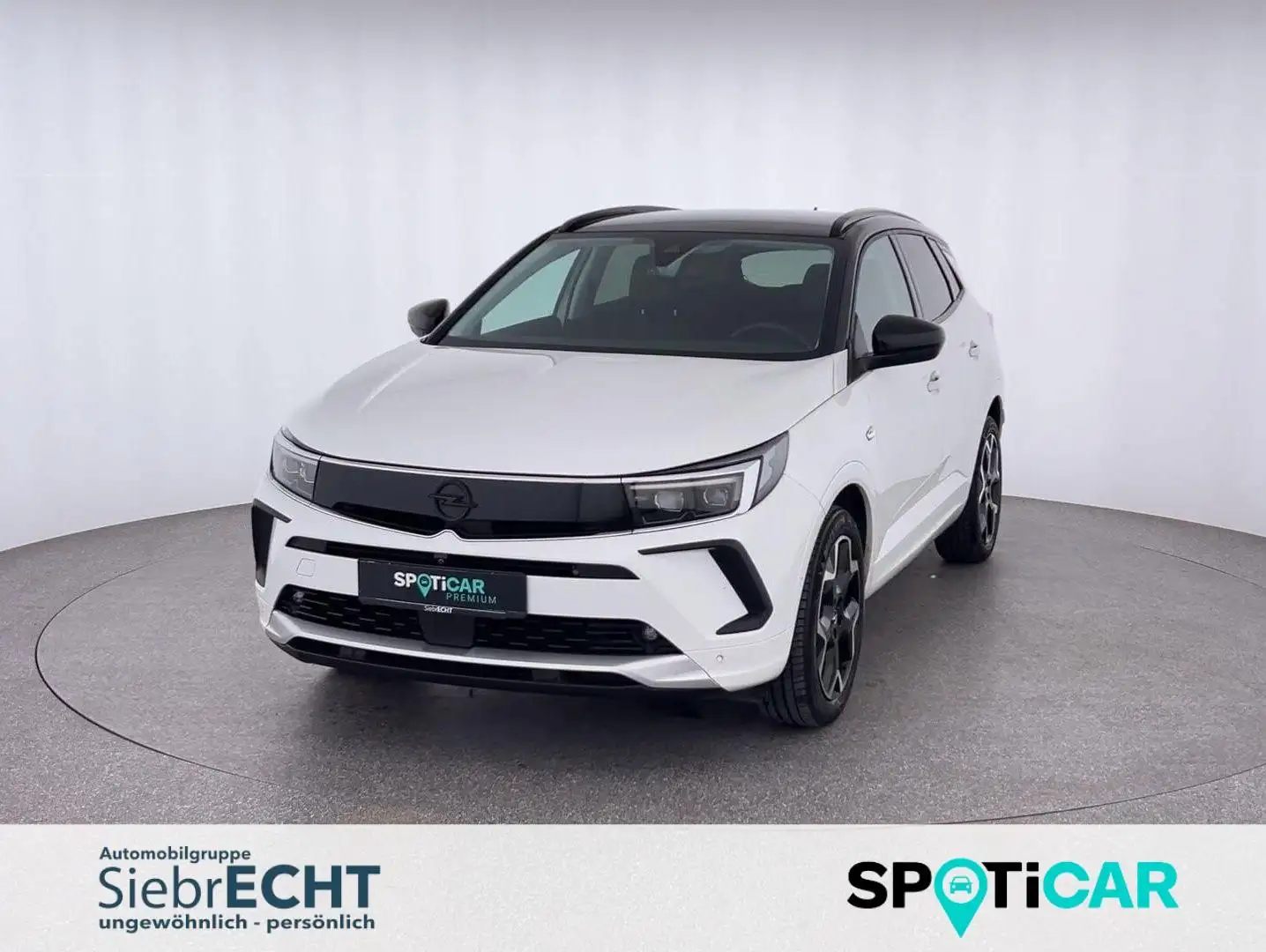 Opel Grandland Ultimate 1.2*NAVI*SHZ*RFK*uvm Blanc - 1