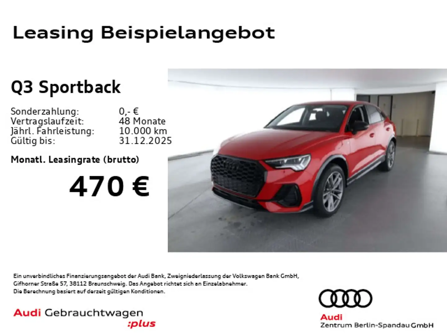 Audi Q3 35 TDI S line S tronic *MATRIX*ACC* Rot - 1