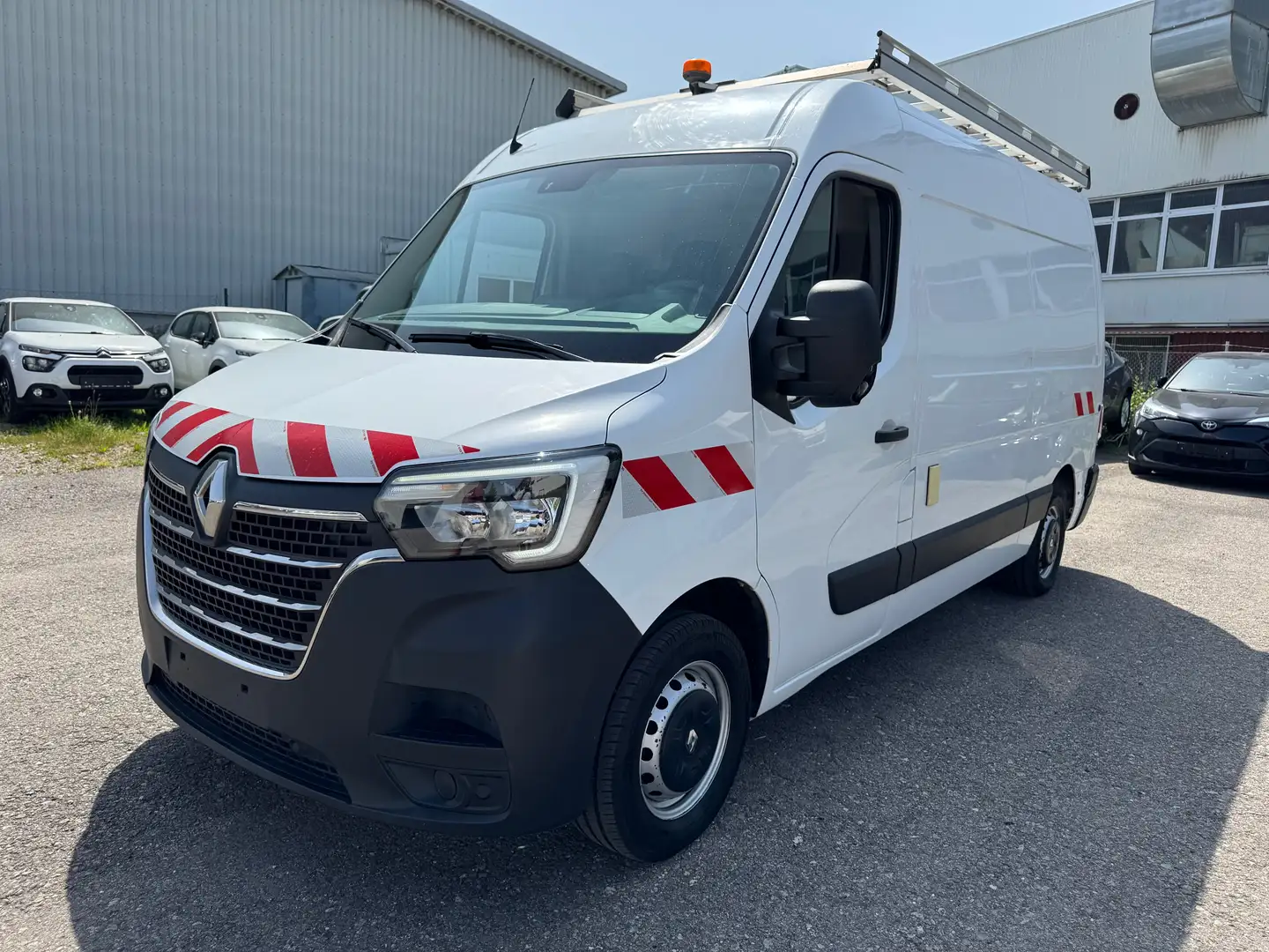 Renault Master III Kasten L2H2 3,3t Dachträger Navi Wit - 1