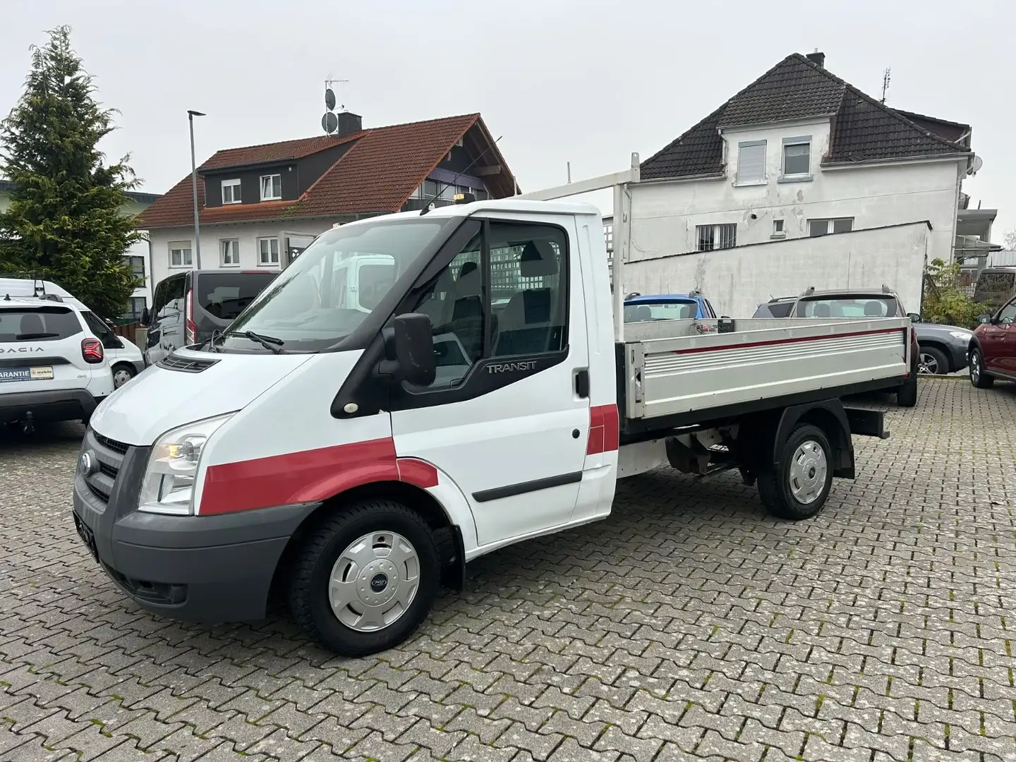 Ford Transit Pritsche FT 300 K Einzelkabine Weiß - 1