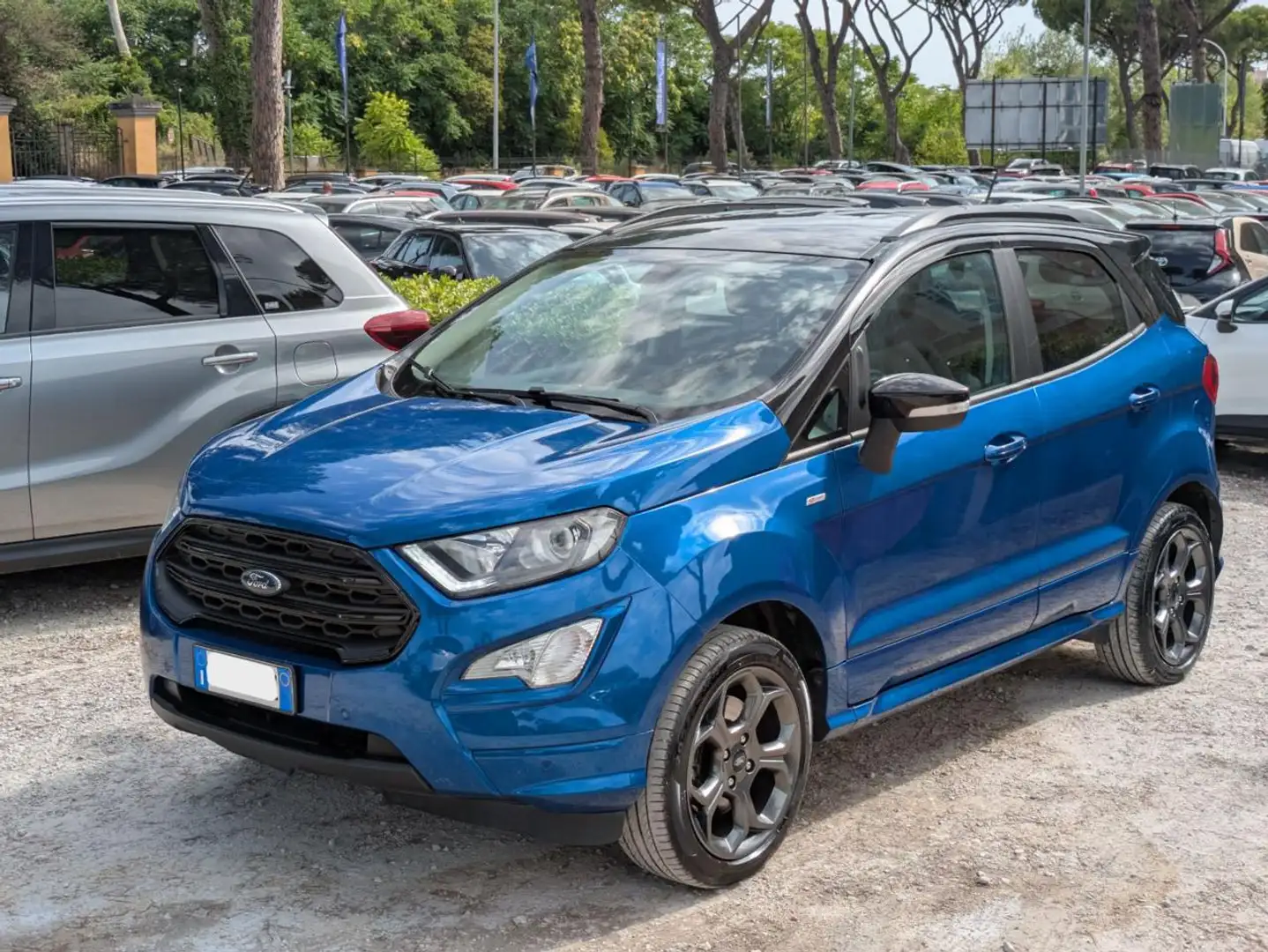 Ford EcoSport ST-LINE 1.0cc 100cv ANDROID/CARPLAY TELECAM CERCHI Blu/Azzurro - 2