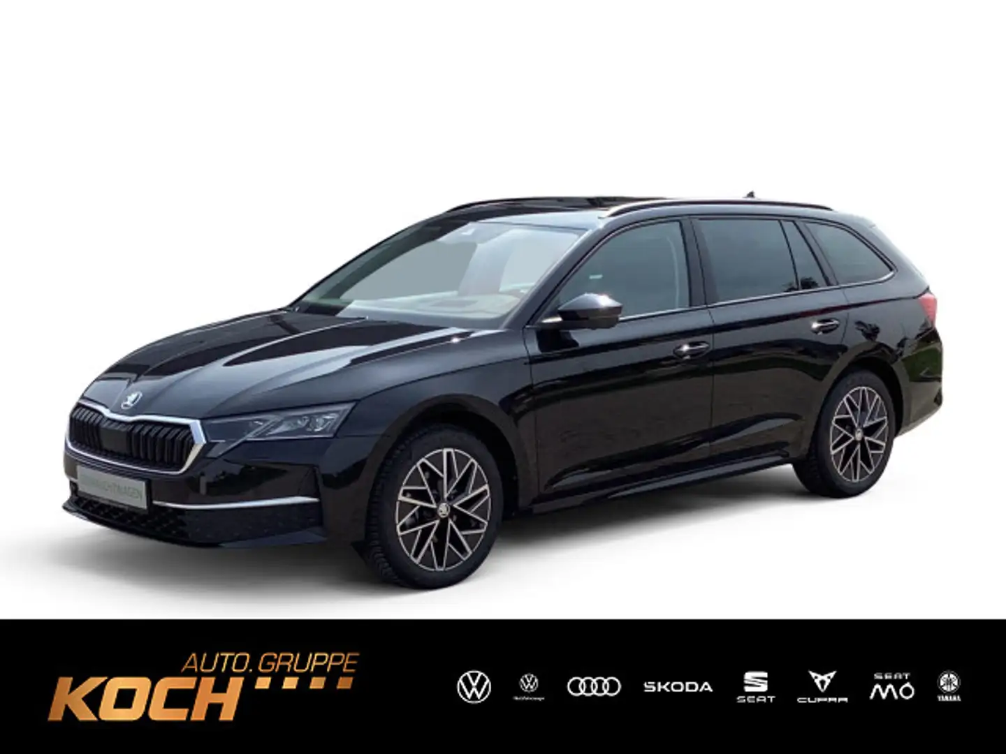 Skoda Octavia Combi Selection 2.0 TDI DSG *NAVI*ACC* Zwart - 1