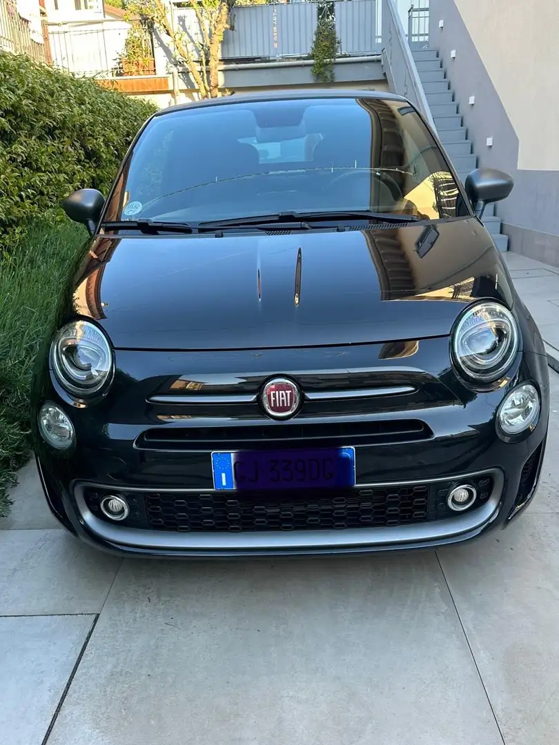 Fiat 500C 500C III 2015 1.0 hybrid Sport 70cv Nero - 1