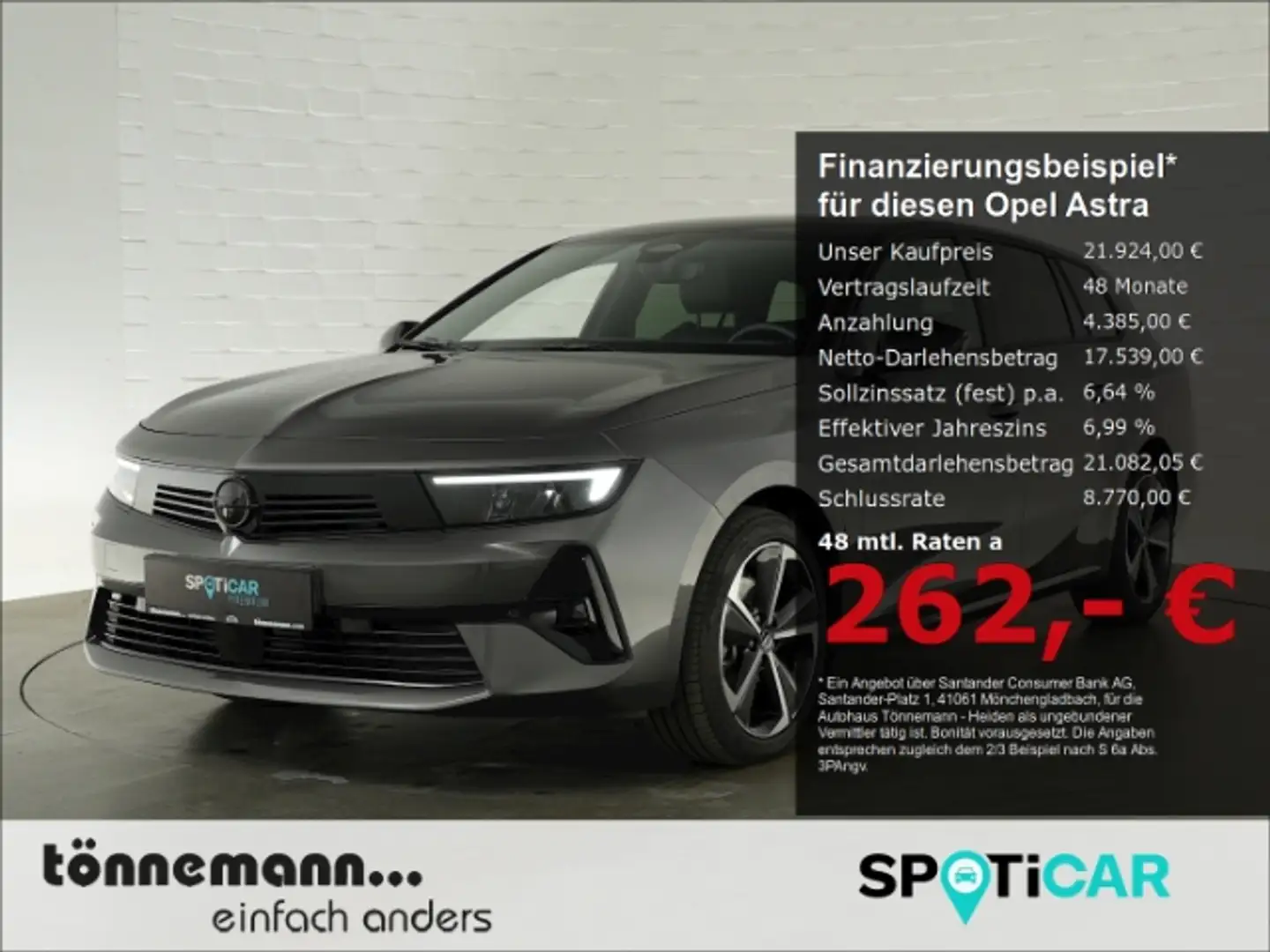 Opel Astra L ST GS+LED+360 GRAD KAMERA+SITZ-/LENKRADHEIZUNG+A Gris - 1