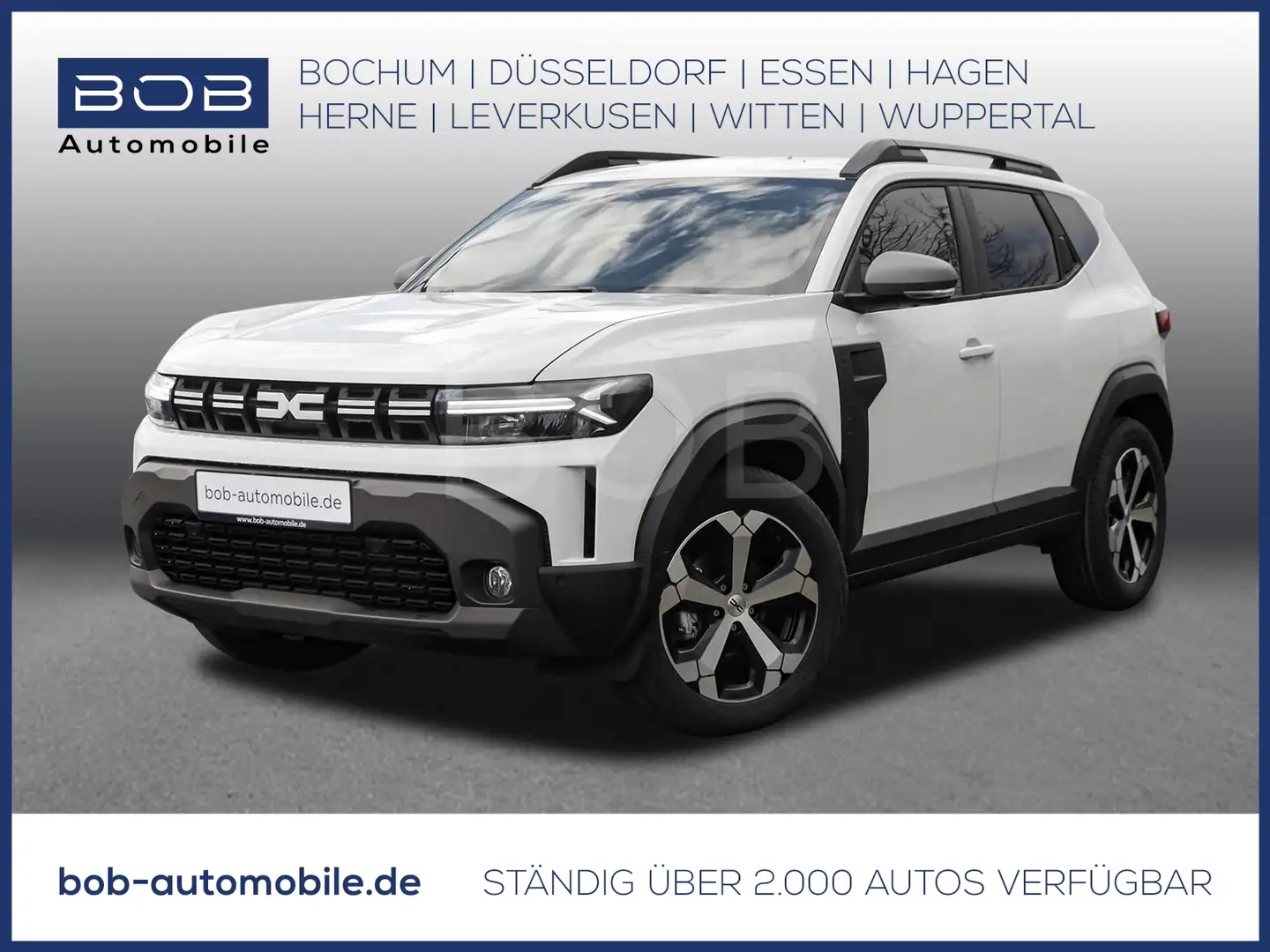Dacia Duster Journey TCe 130 City-P. NAVI SHZ PDC Weiß - 1