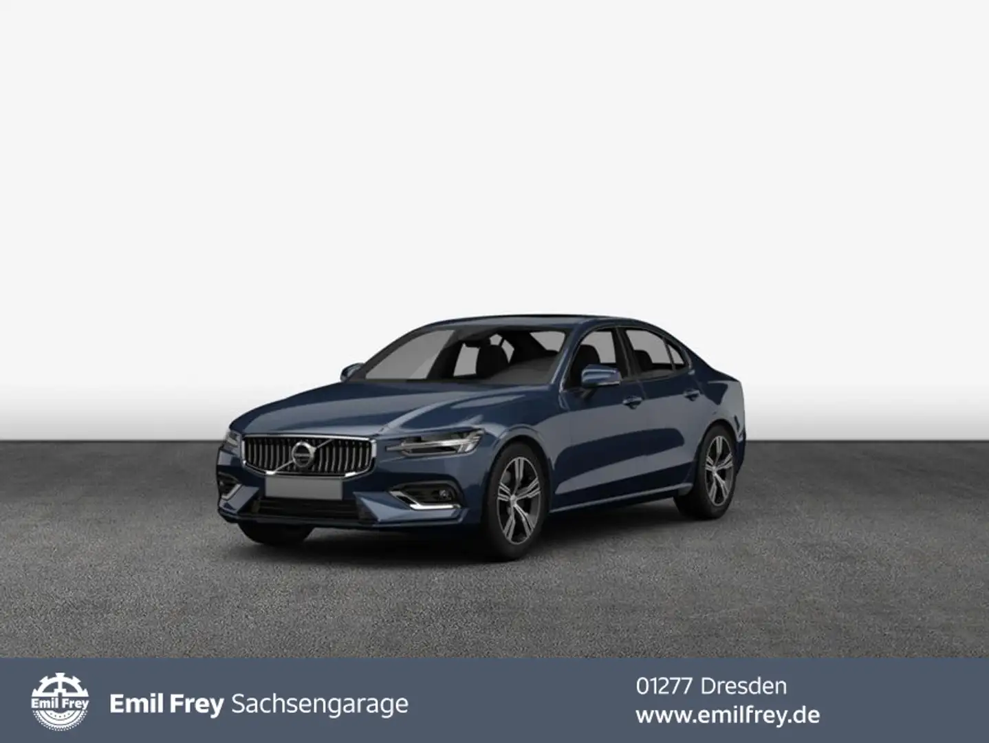 Volvo S60 B4 B DKG Plus Dark Pano*Standheizung Blau - 1