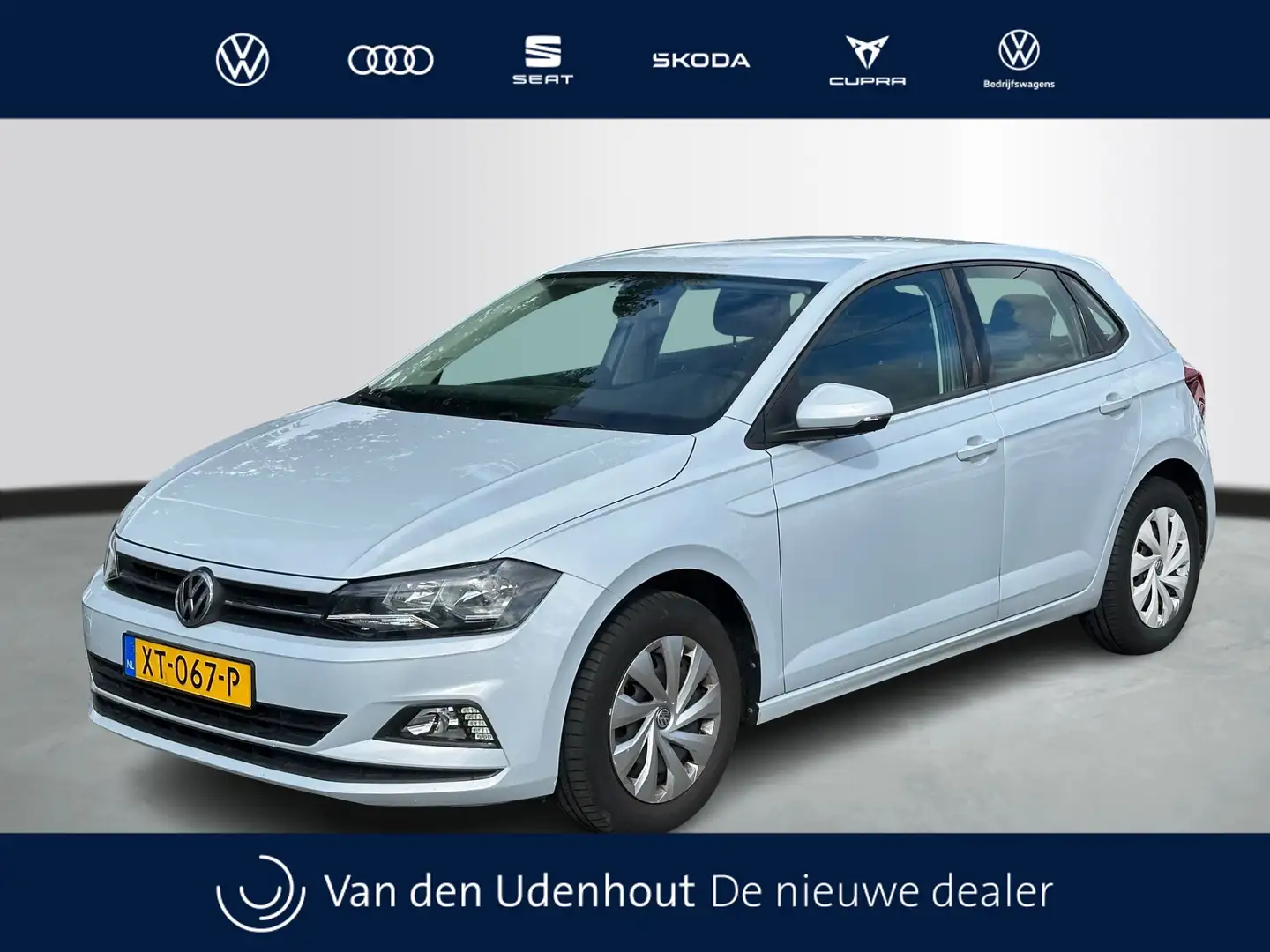 Volkswagen Polo 1.0 MPI 80pk Comfortline Navigatie Airco Wit - 1