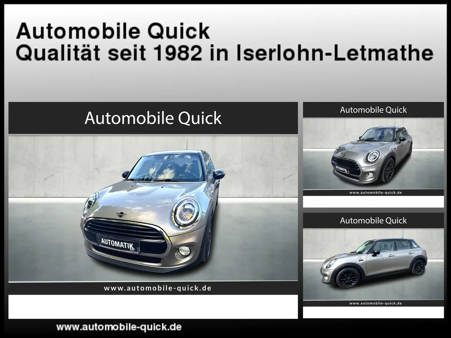 MINI Cooper 1.5 * Automatik * Klima * 8 fach Bereift * Grau - 1