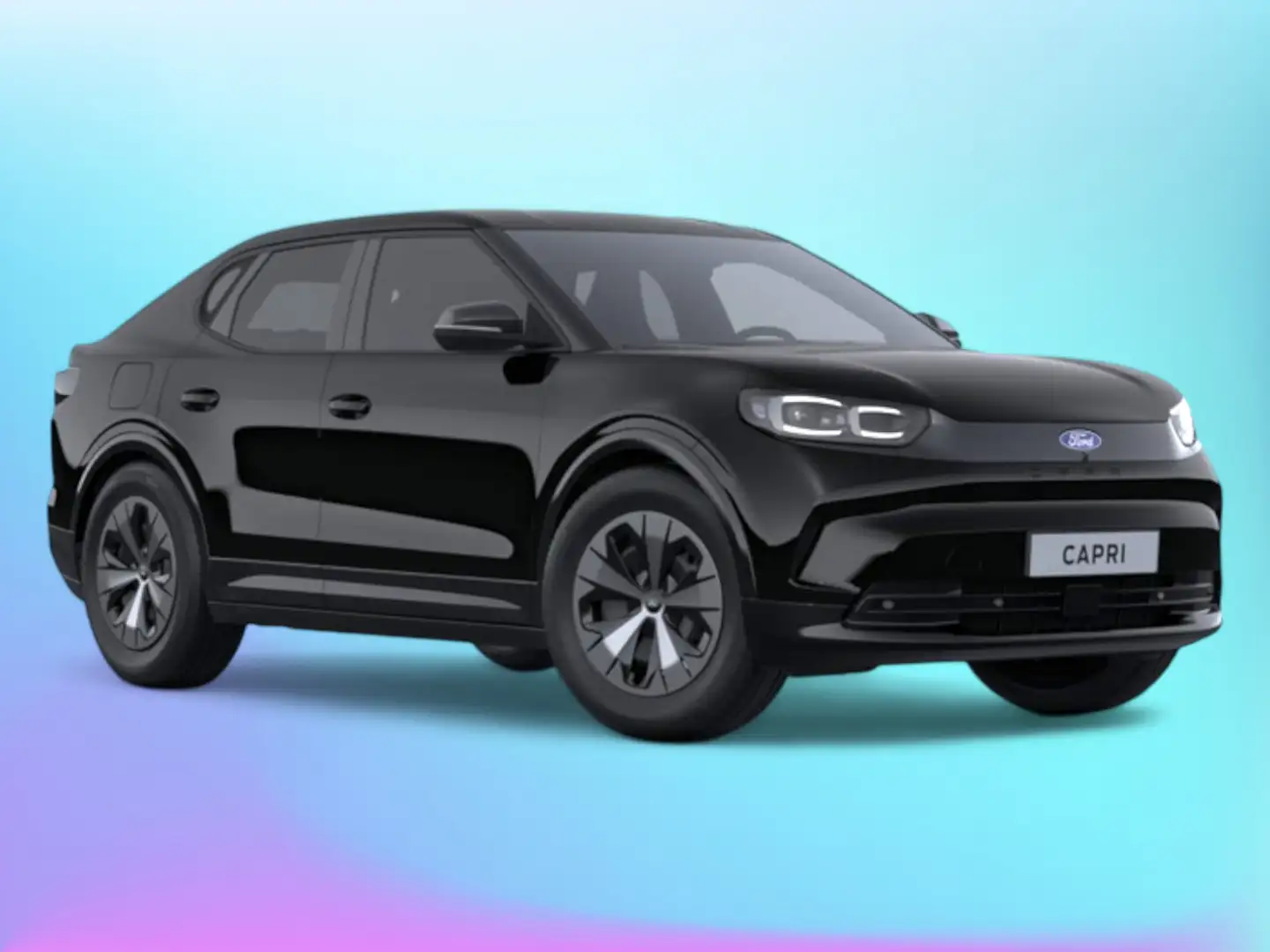 Ford Capri Ext. Range | CAM | LED | 19 Schwarz - 2