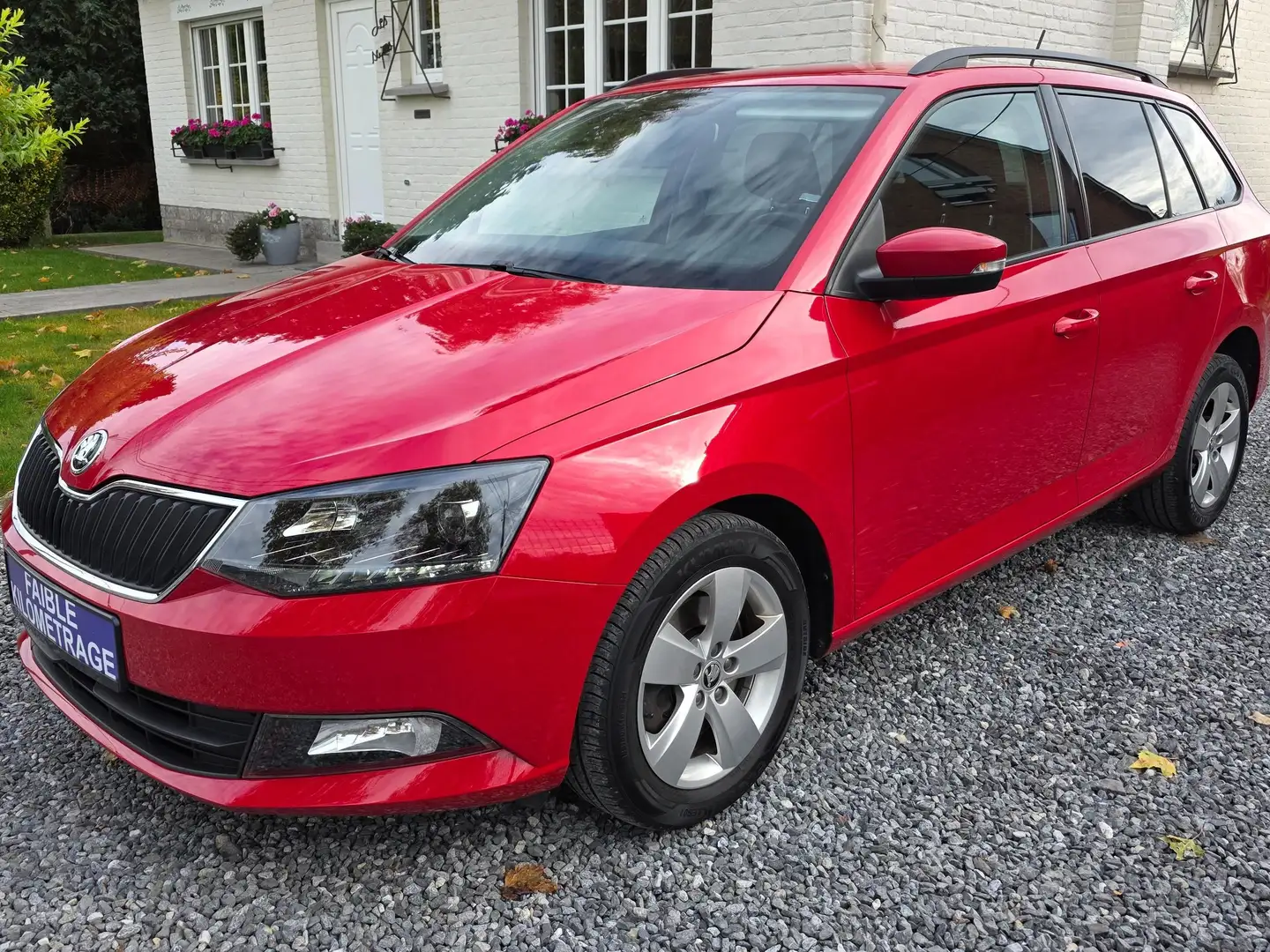 Skoda Fabia *1.0TSI*110CH*CLIM*JANTES*GARANTIE 12 MOIS* Rood - 1