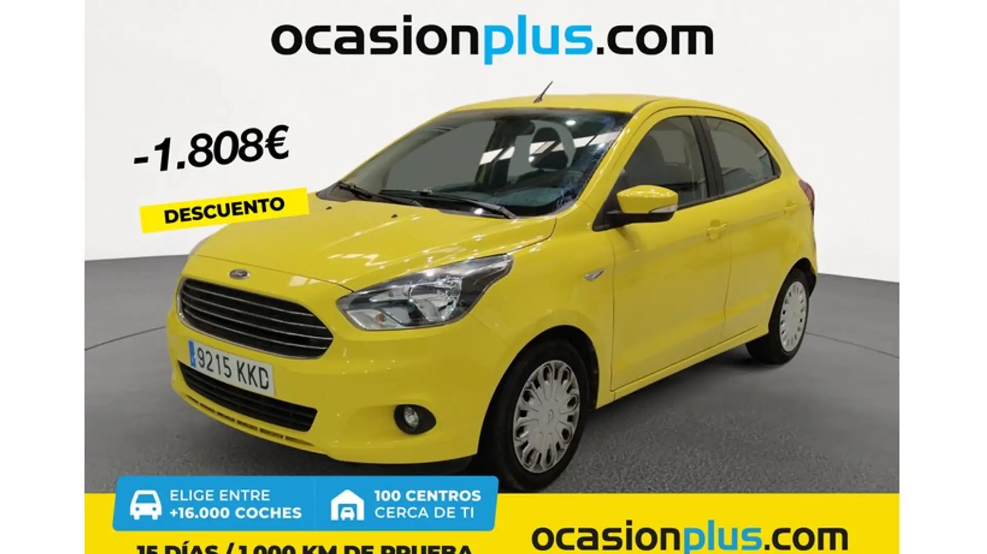 Ford Ka/Ka+ Ka+ 1.19 Ti-VCT Essential Jaune - 1