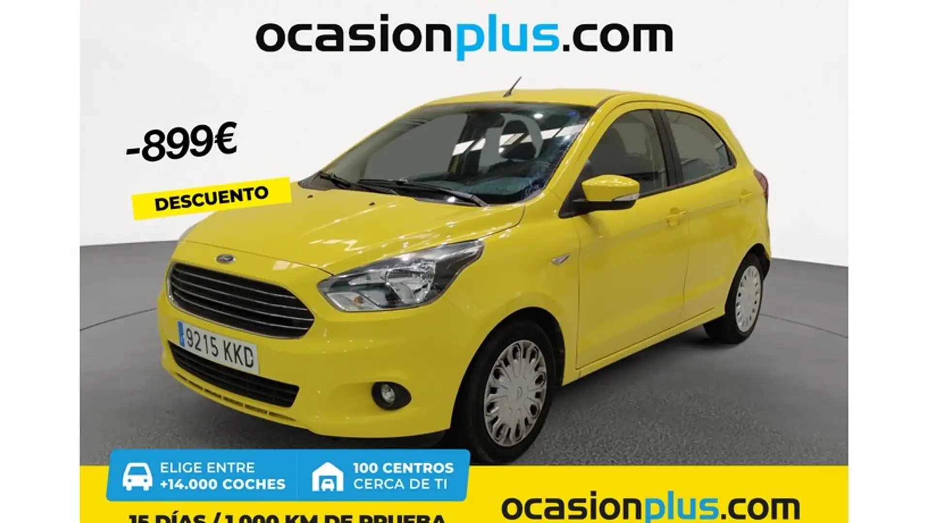 Ford Ka/Ka+ Ka+ 1.19 Ti-VCT Essential Jaune - 1