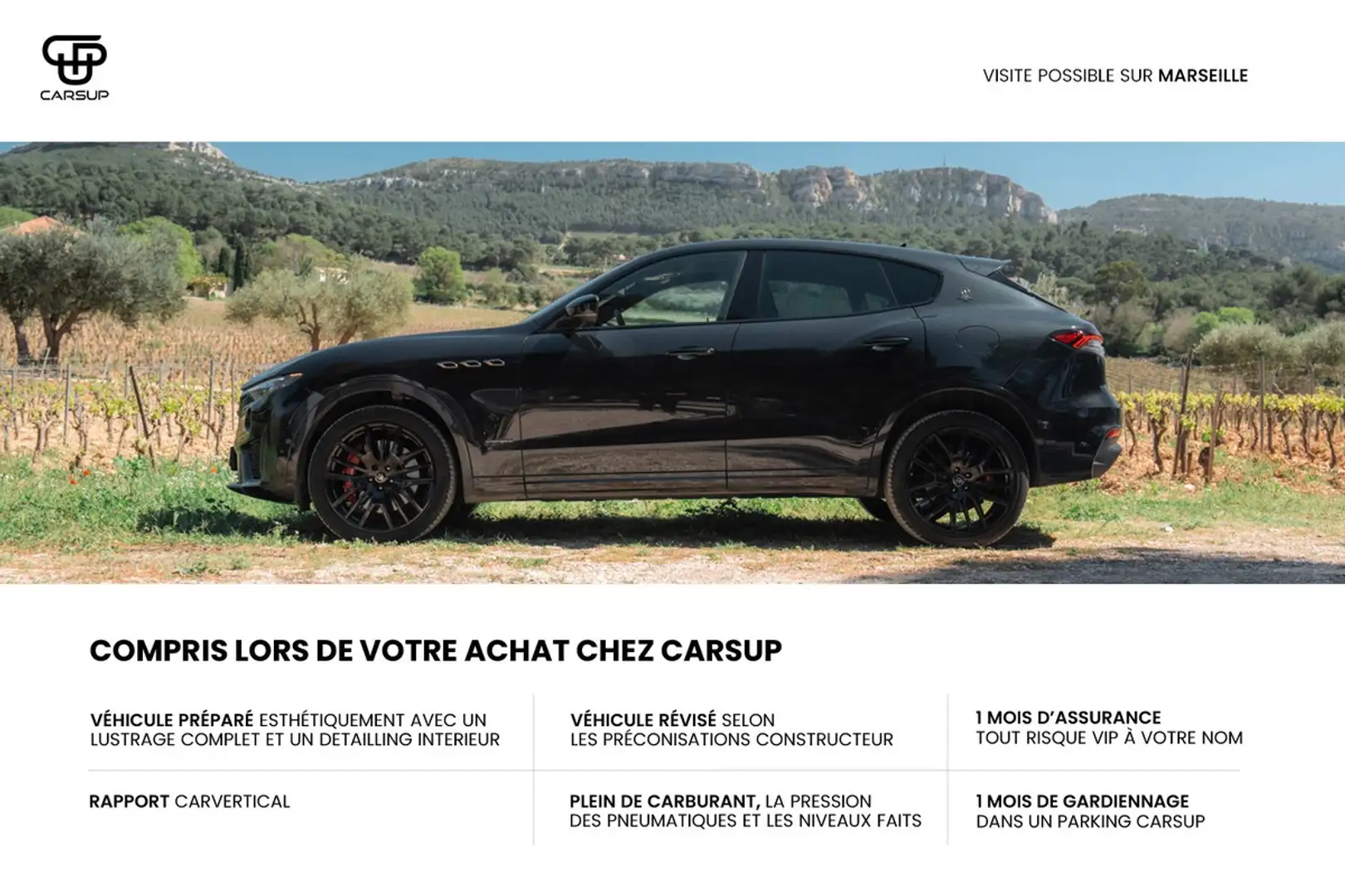 Maserati Levante 3.0 V6 S Noir - 2