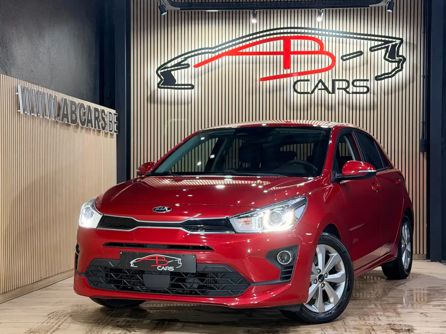 Kia Rio 1.0 * GARANTIE 12 MOIS * 1ER PROPRIETAIRE * Rouge - 1