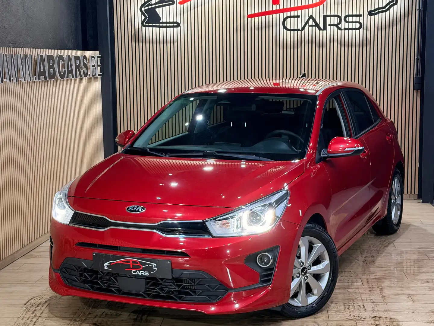 Kia Rio 1.0 * GARANTIE 12 MOIS * 1ER PROPRIETAIRE * Rouge - 2
