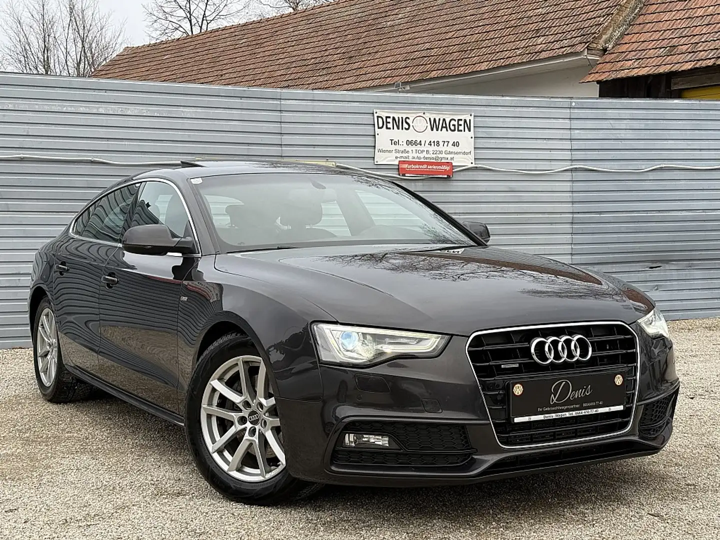 Audi A5 SB 3,0 TDI quattro 3x S-Line DPF 1. Besitz Grijs - 2
