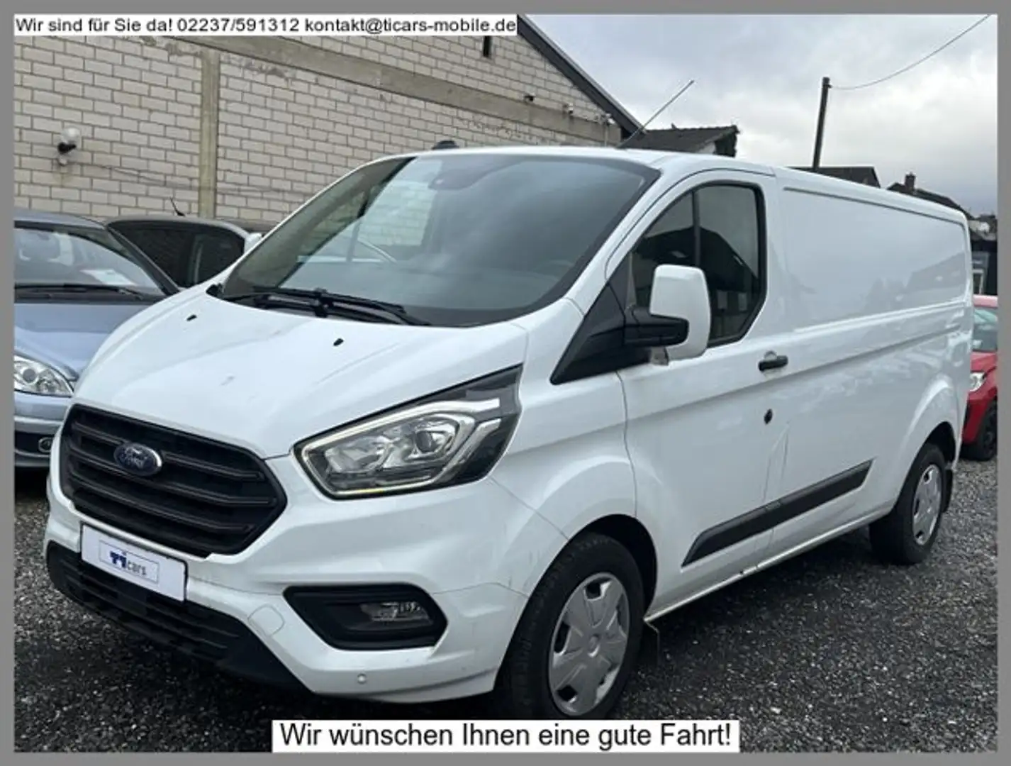 Ford Transit Custom Kombi *Automatik,PDC,Klimaanlage,Bluetooth* Weiß - 1