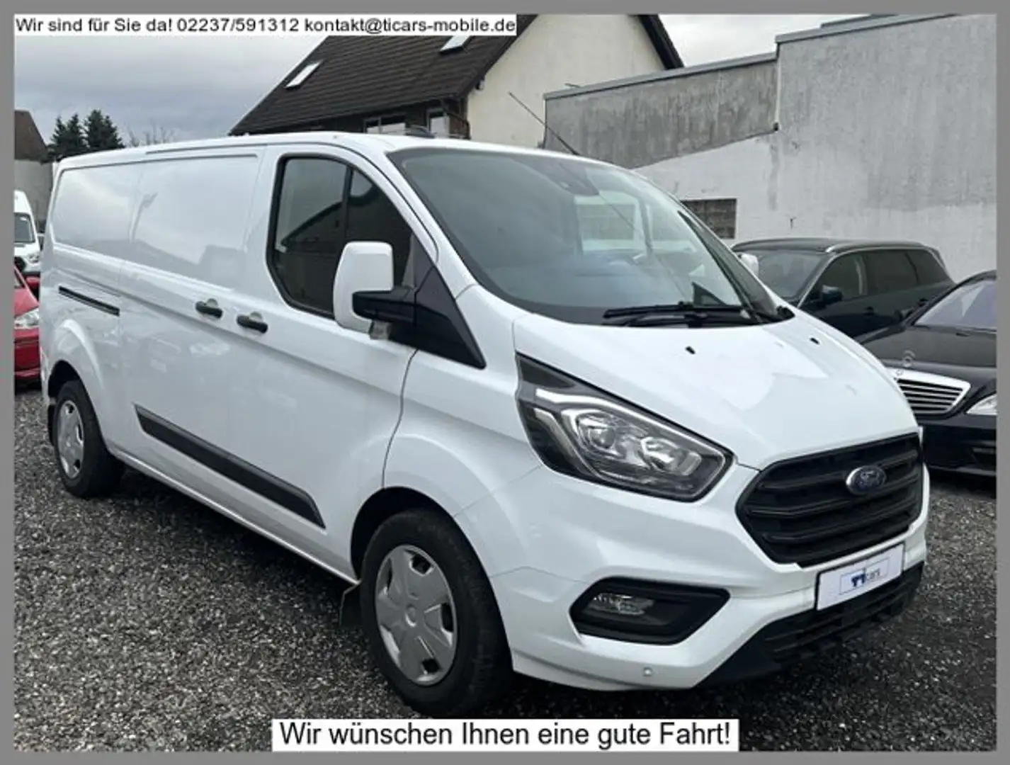 Ford Transit Custom Kombi *Automatik,PDC,Klimaanlage,Bluetooth* Weiß - 2