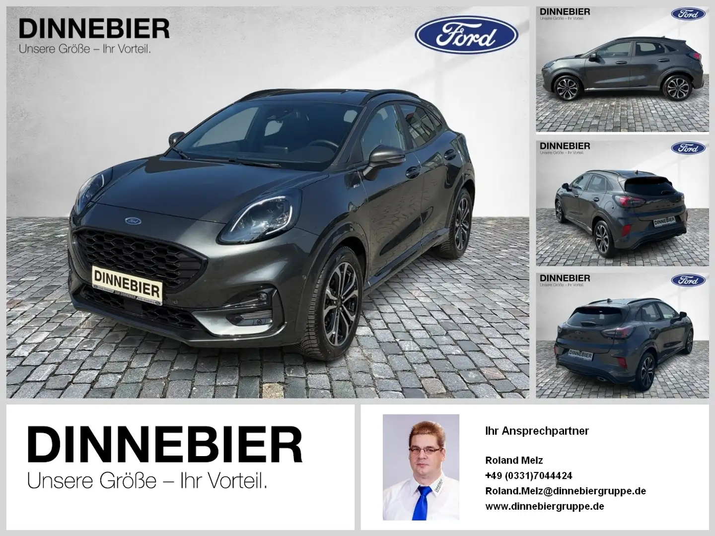 Ford Puma ST-Line X LED+Navi+Kamera+Winterpaket Grau - 1