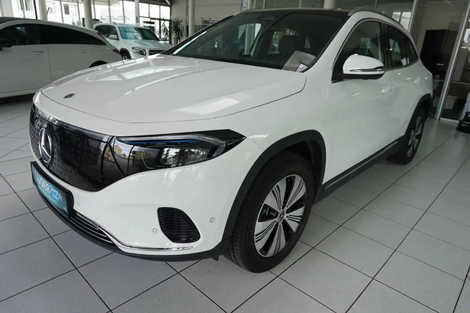 Mercedes-Benz EQA 300 4MATIC PTS Shz LED Ambi FAP eHeck Pano Weiß - 1
