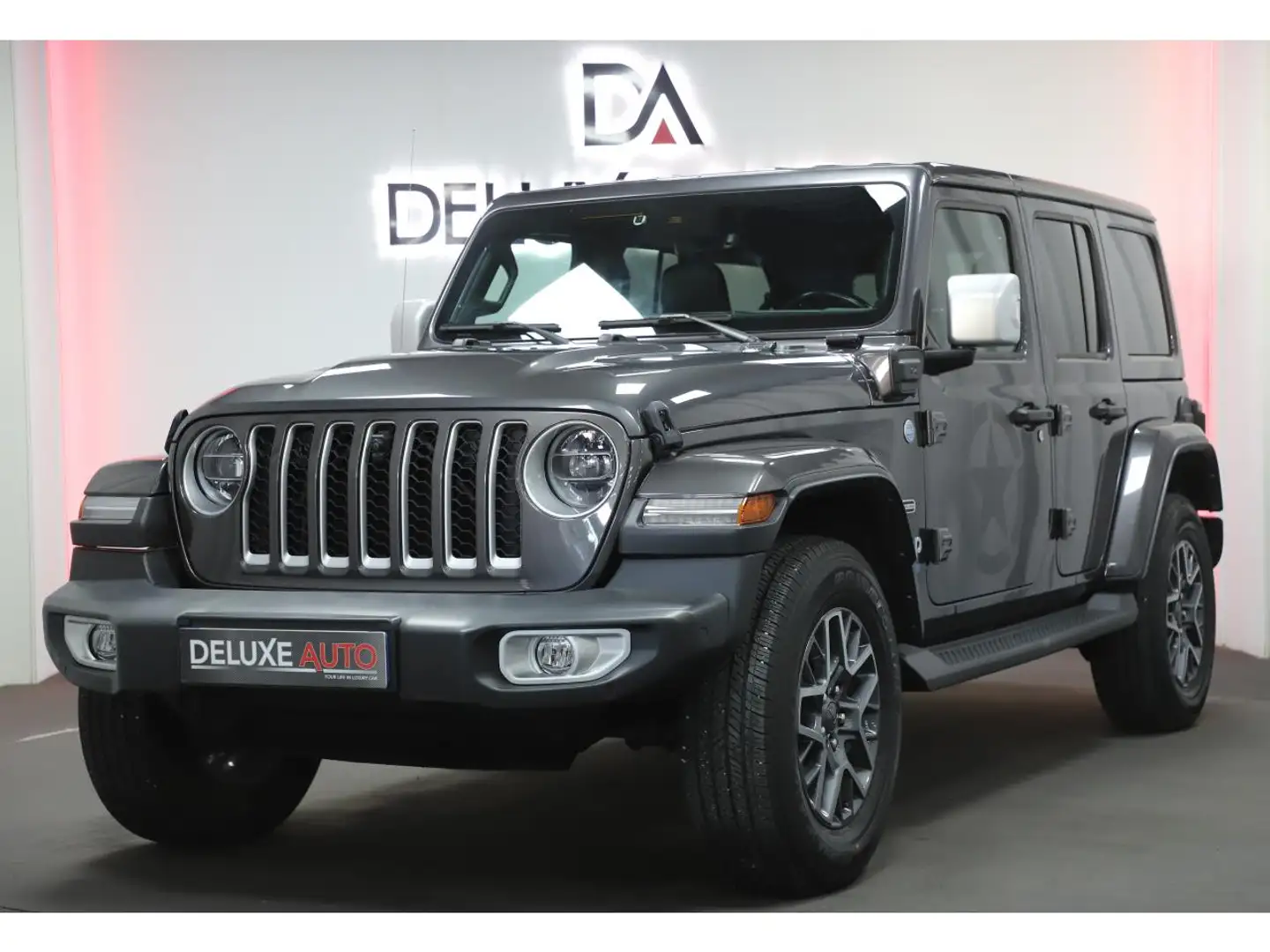 Jeep Wrangler 2.0 T 4xe 380 4x4 Unlimited Overland BVA Gris - 1