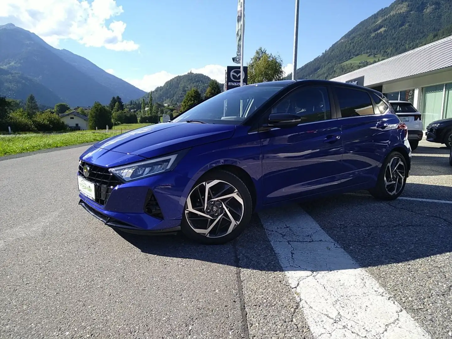 Hyundai i20 Trendline 1,2 MPI b1bt0a-LED 17ALU DACH SCHWARZ Schwarz - 2