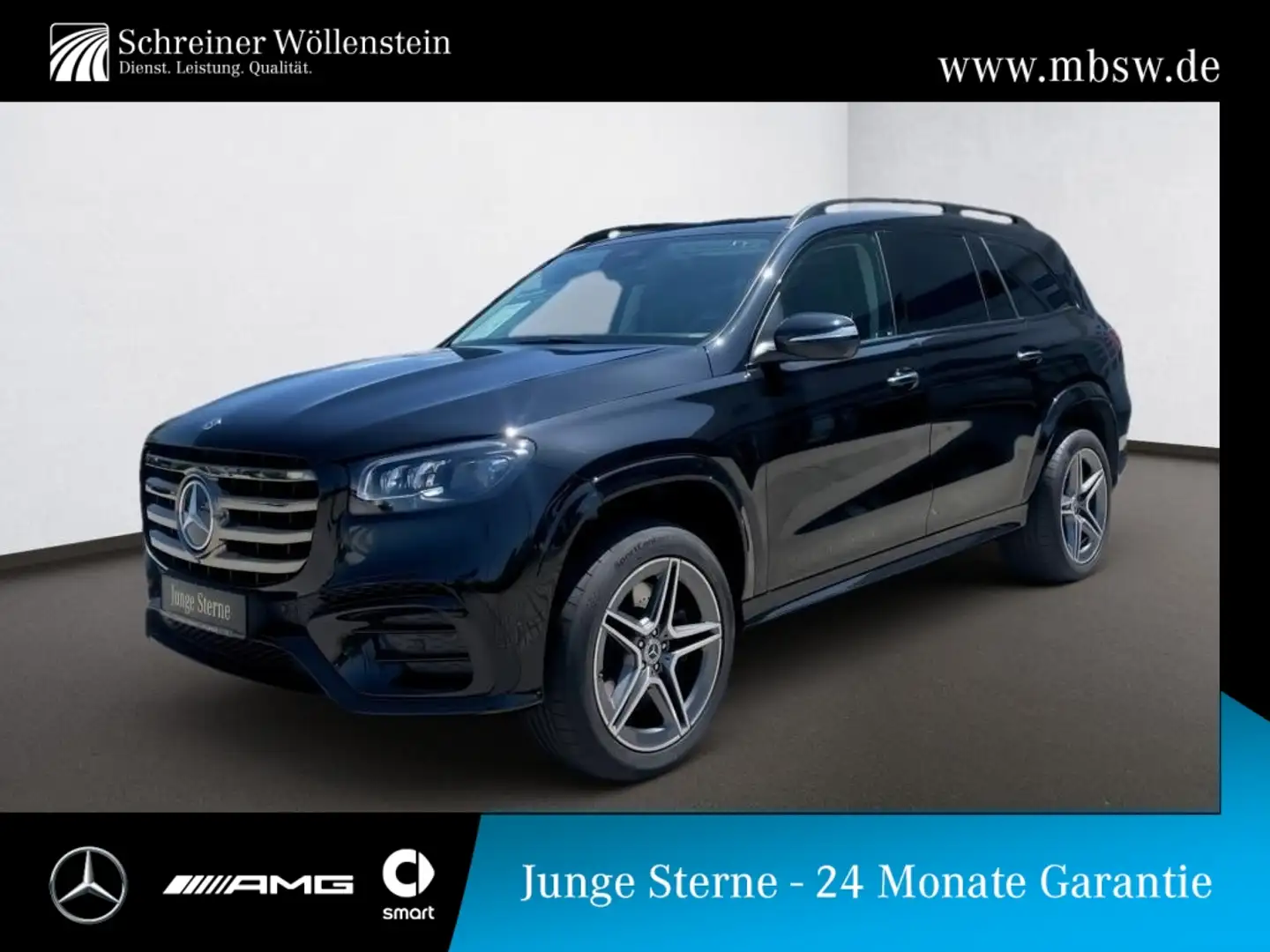 Mercedes-Benz GLS 350 d 4MATIC *AMG*Pano*Night*AIR*AHK*Distr Czarny - 1