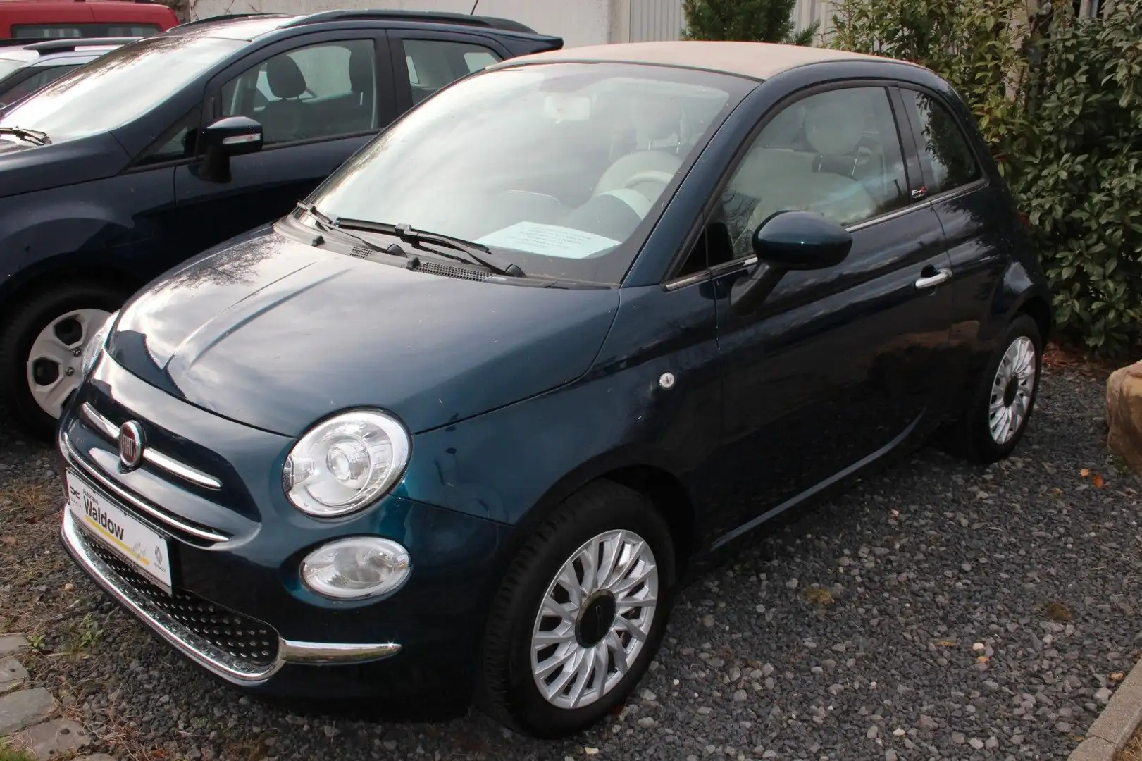 Fiat 500 Cabrio Blau - 2