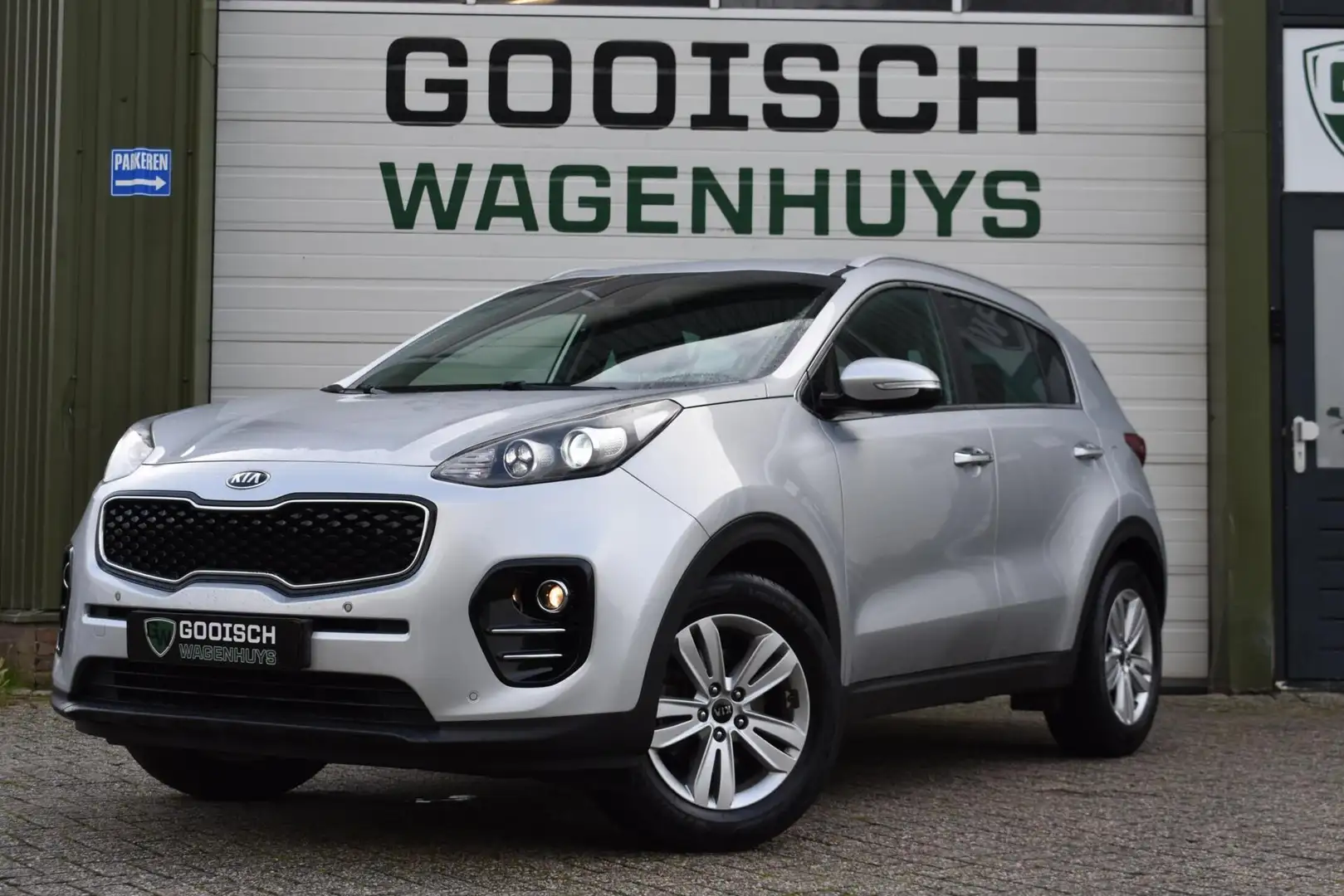 Kia Sportage 1.6 GDI Design Edition | Carplay | Leder | Stoelve Grijs - 1