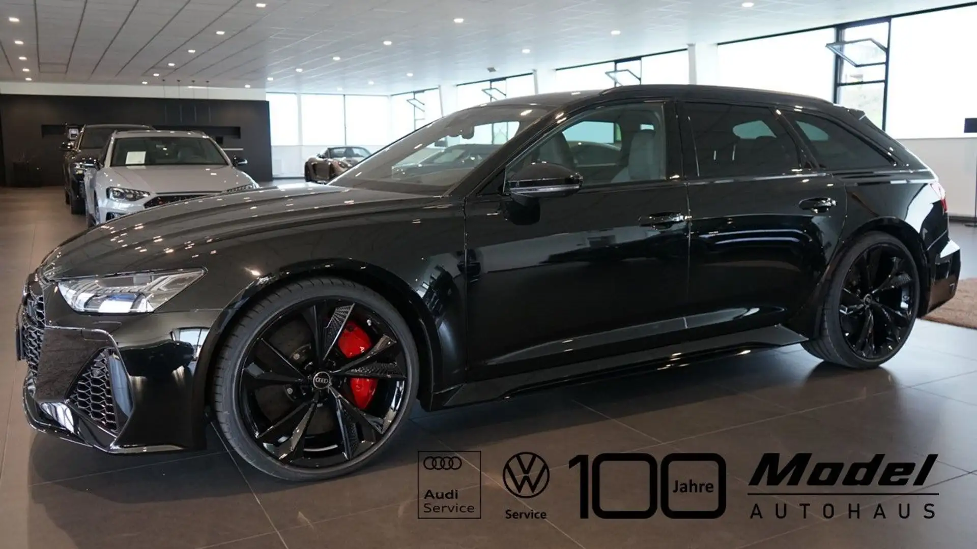 Audi RS6 | Keramik | 305 | B&O Advanced | Pano | VOLL Schwarz - 1