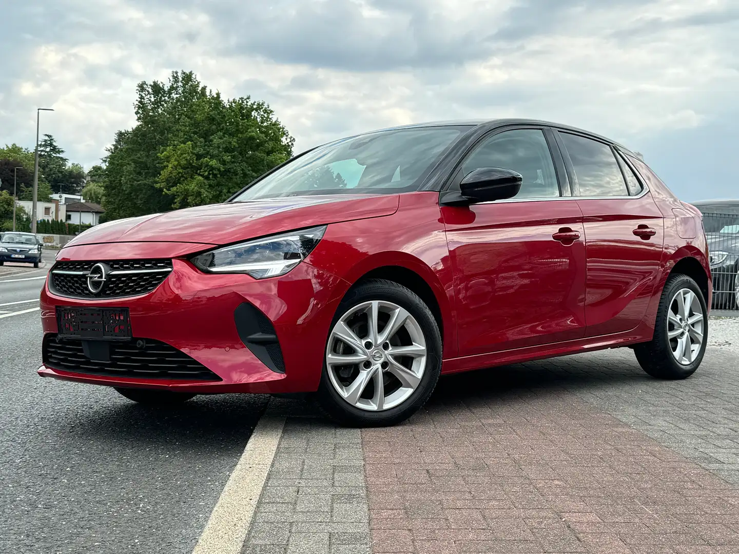 Opel Corsa Elegance Spurhalte+Totwinkel Virtual Cockpit TOP Rojo - 1