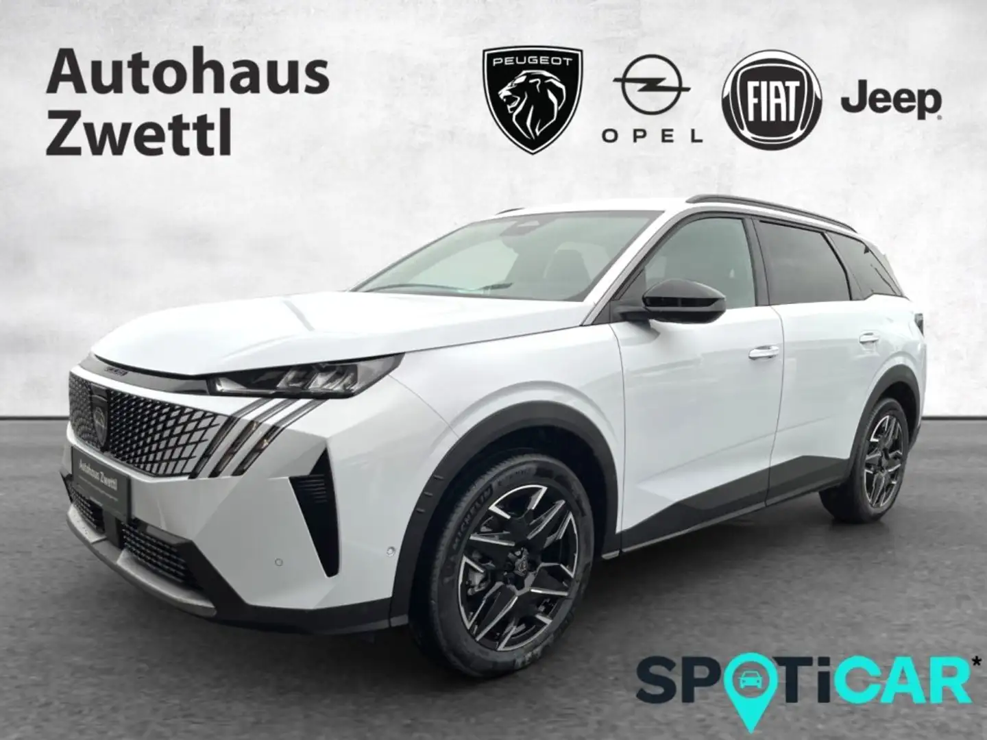 Peugeot 5008 Allure Hybrid 145 e-DCS6 Weiß - 1