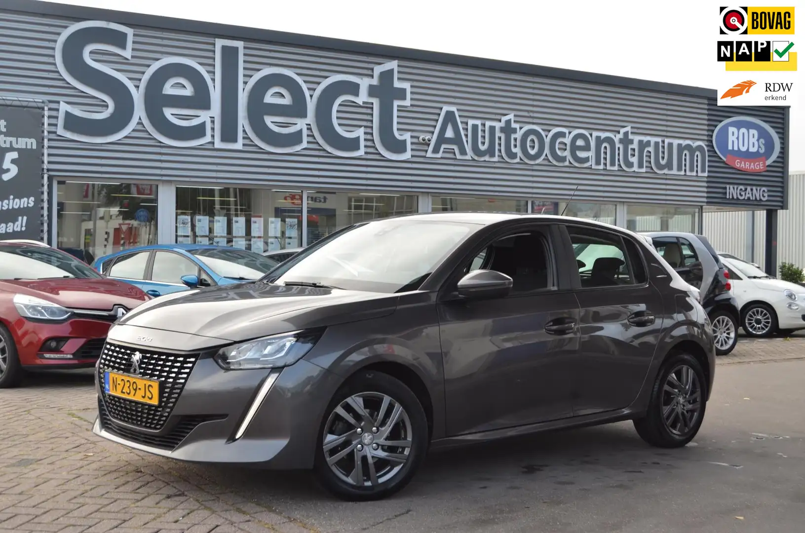 Peugeot 208 1.2 PureTech Active Pack|LED|NAVI|CARPLAY|DEALER O Gris - 1