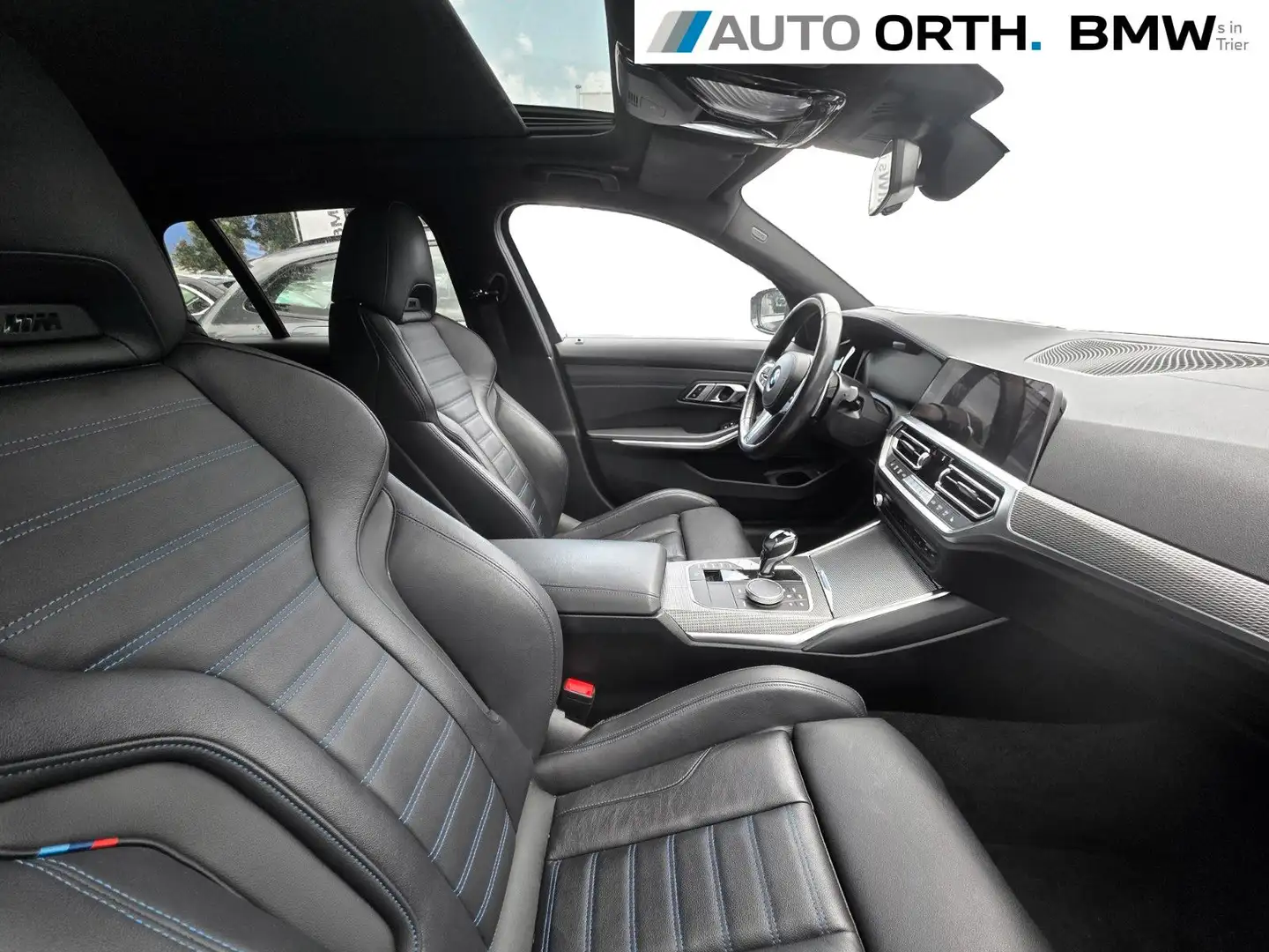 BMW M340d Touring LEDER PANO HUD M-SITZE ACC RFK 19" Azul - 2