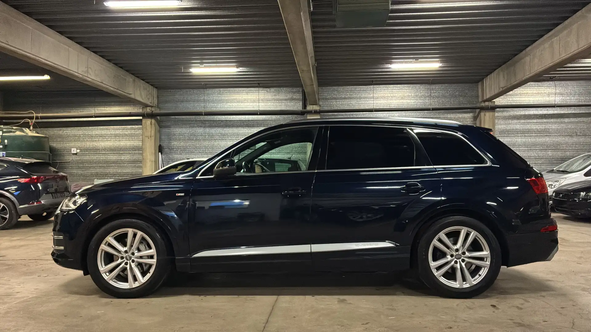 Audi Q7 ✅Q7 3.0 TDI DPF quattro S-Line Blauw - 2