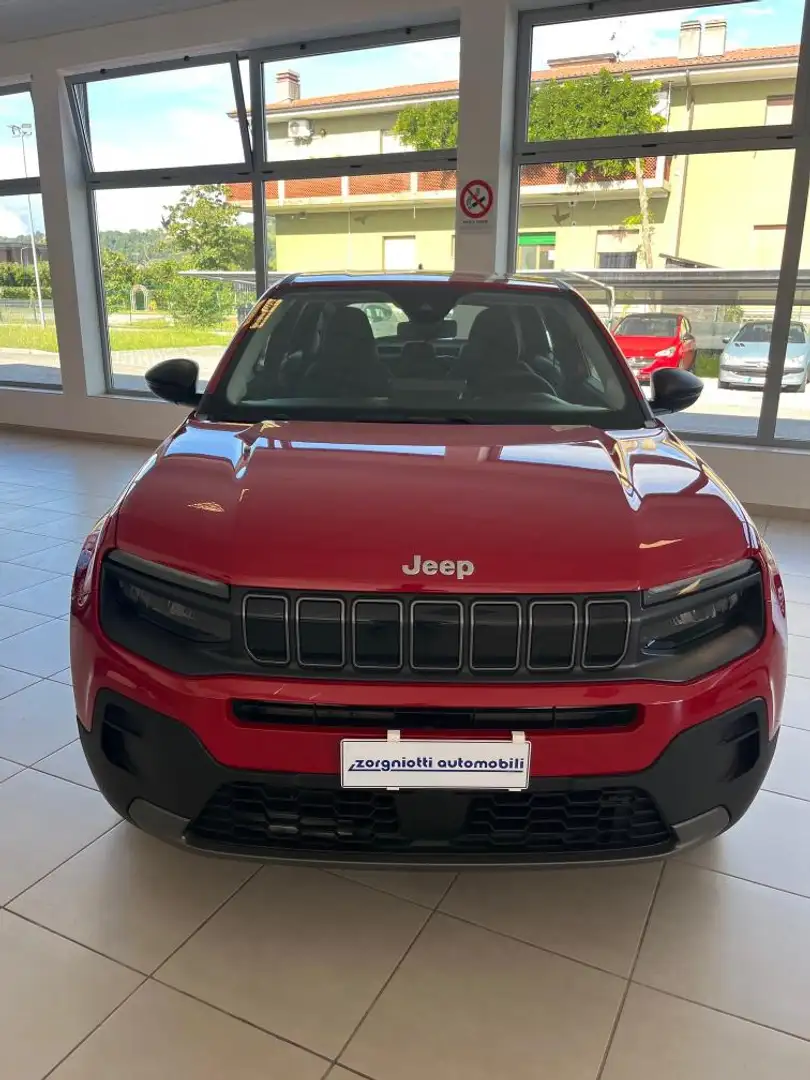 Jeep Avenger 1.2 turbo e-hybrid mhev Longitude fwd 110cv edct6 Rosso - 2