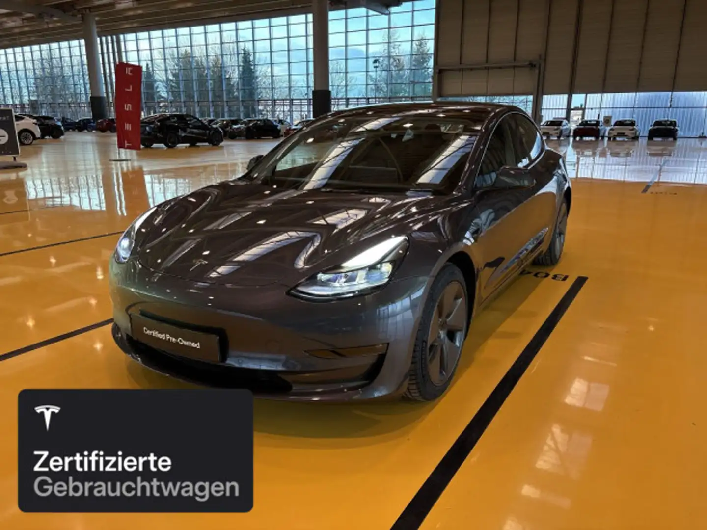 Tesla Model 3 Long Range AWD Argent - 2