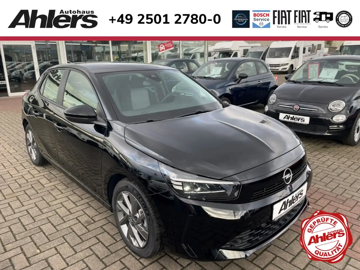 Opel Corsa Edition+CARPLAY+SITZLENKRADHEIZUNG+PDC+LICHT/REGEN Zwart - 1