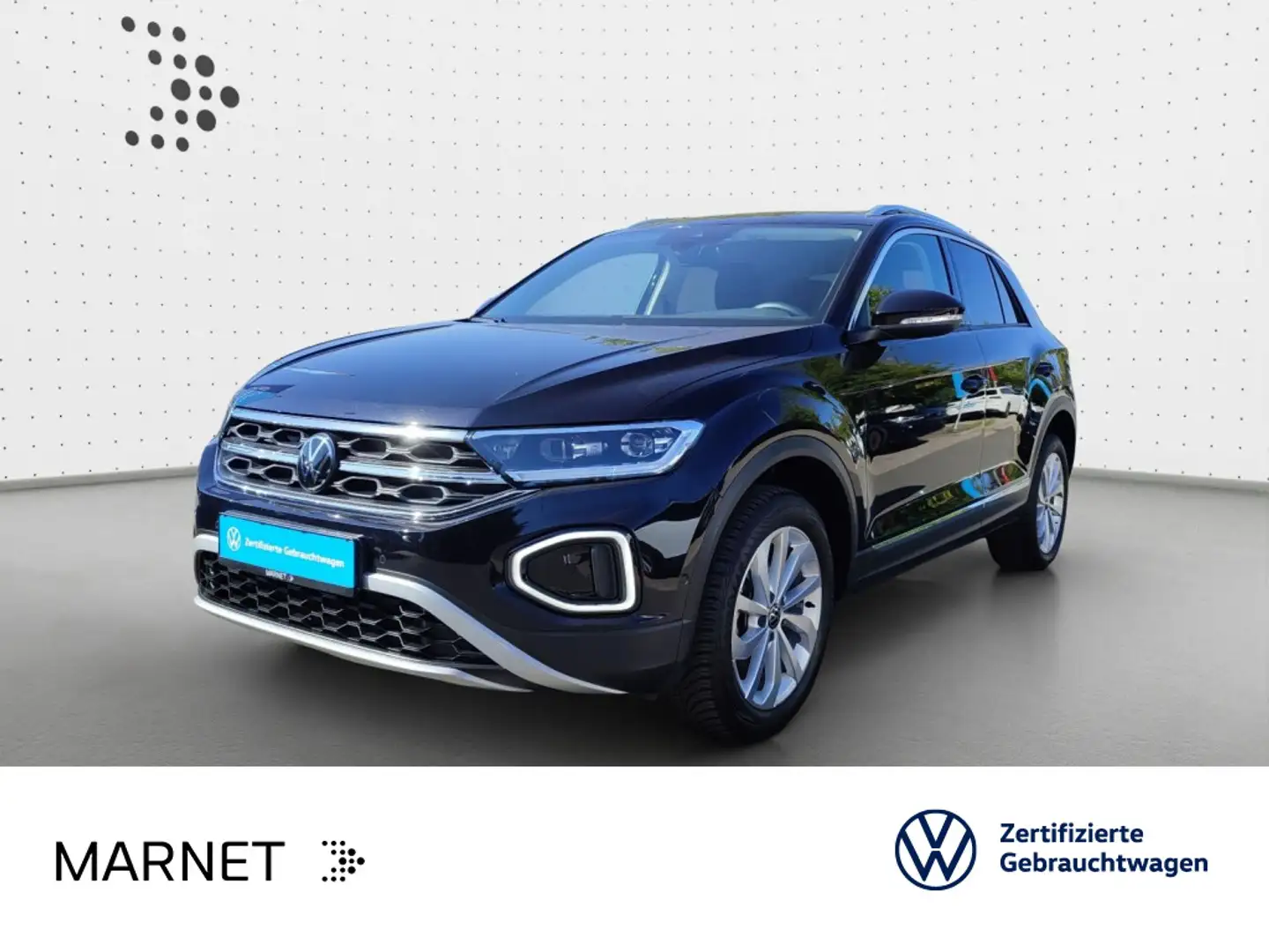Volkswagen T-Roc T-ROC 1.5 TSI DSG STYLE*LED*AHK*NAVI*KLIMA*PDC*S Noir - 1