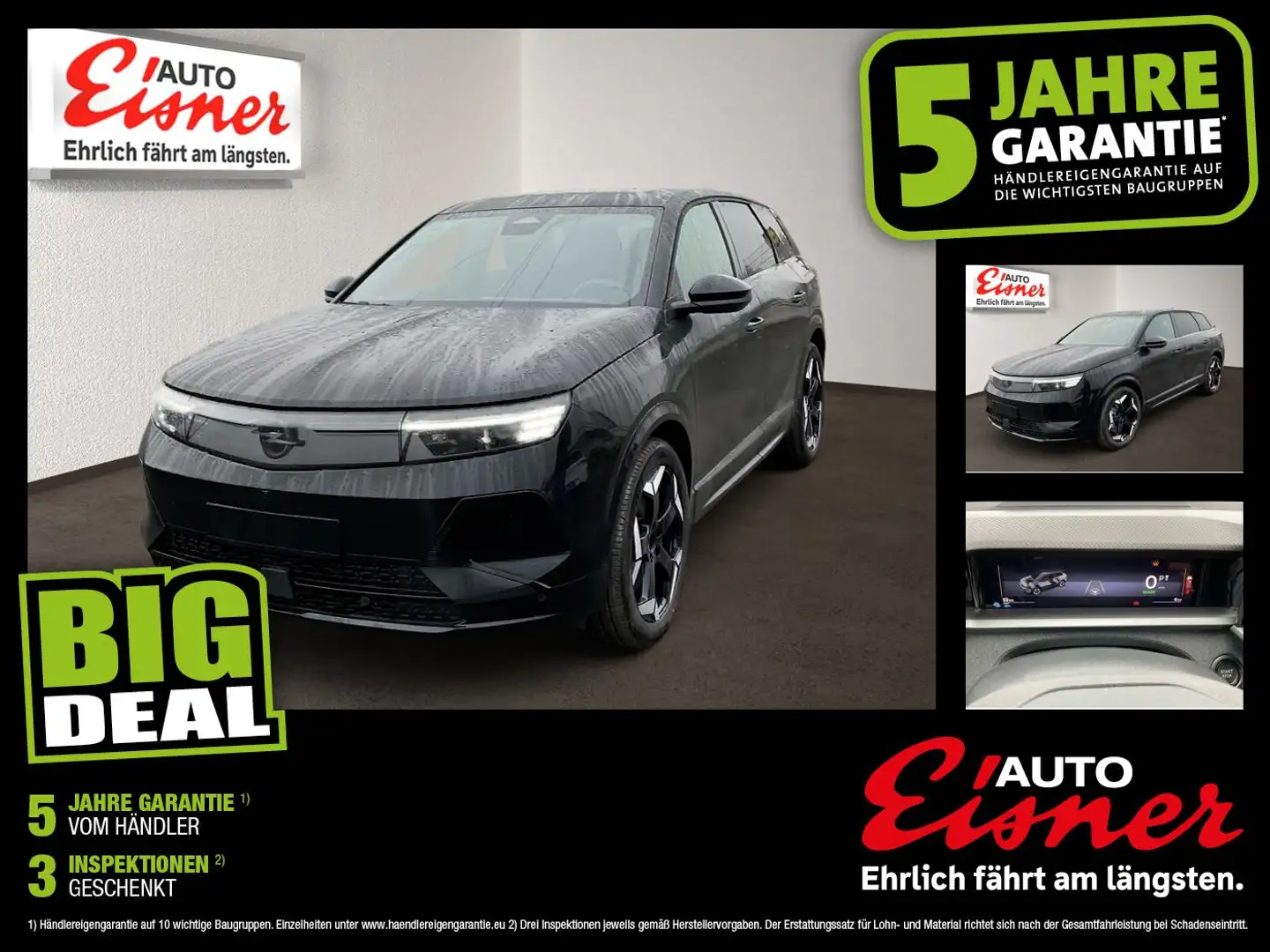 Opel Grandland E ALLRAD Schwarz - 1