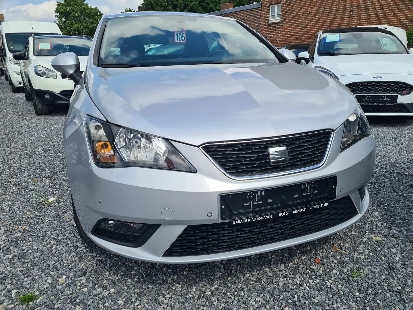 SEAT Ibiza 1.0 TSI DSG AUTOMAAT!☆1jOMNIUMGARANTIE☆NAVI☆PARKS☆ Argent - 1